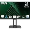 MSI 23.8 PRO MP245PG Enterprise Monitor, FHD, 16:9, Flat, IPS, 100Hz, 1ms, Adaptive-Sync, Pivot