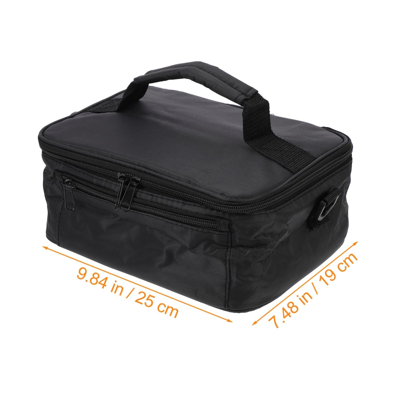 Cabilock Bolsa Térmica para Comida para Coche 12v Aislamiento y Mantenimiento de Temperatura, Material Oxford y Abs, Adecuado para Oficina y Camping
