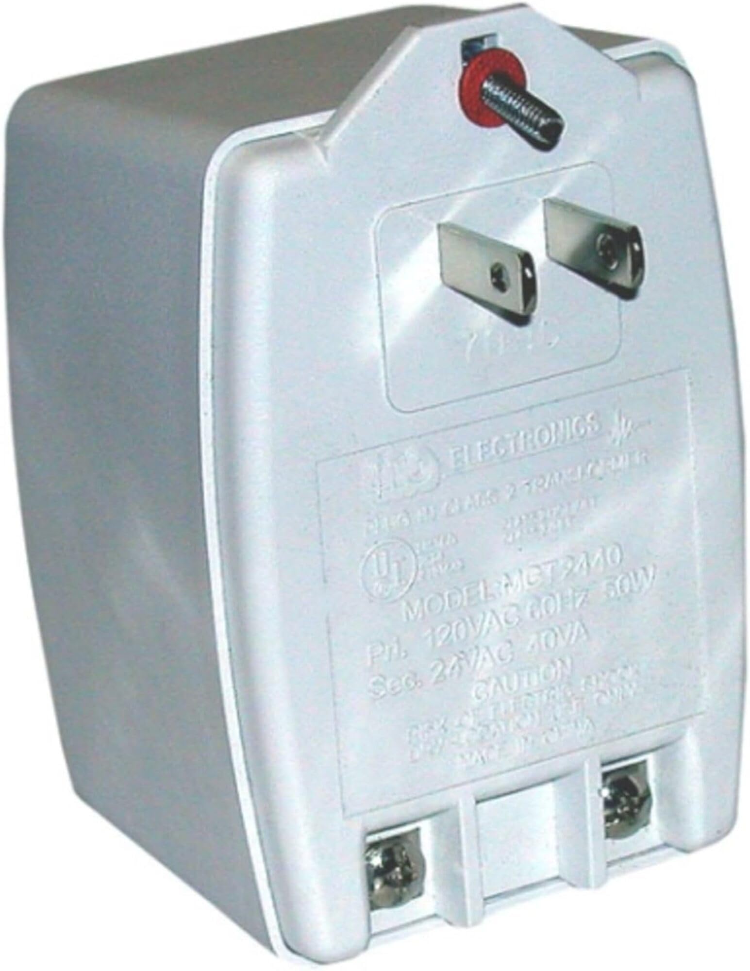 MG Electronics Class II Transformer - 12 Volt AC, 40 VA, UL/CSA Approved : MGT-1240