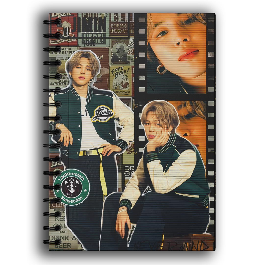 zenithink Jimin (Park Jimin) BTS Wiro Journal Notebook | 80 gsm
