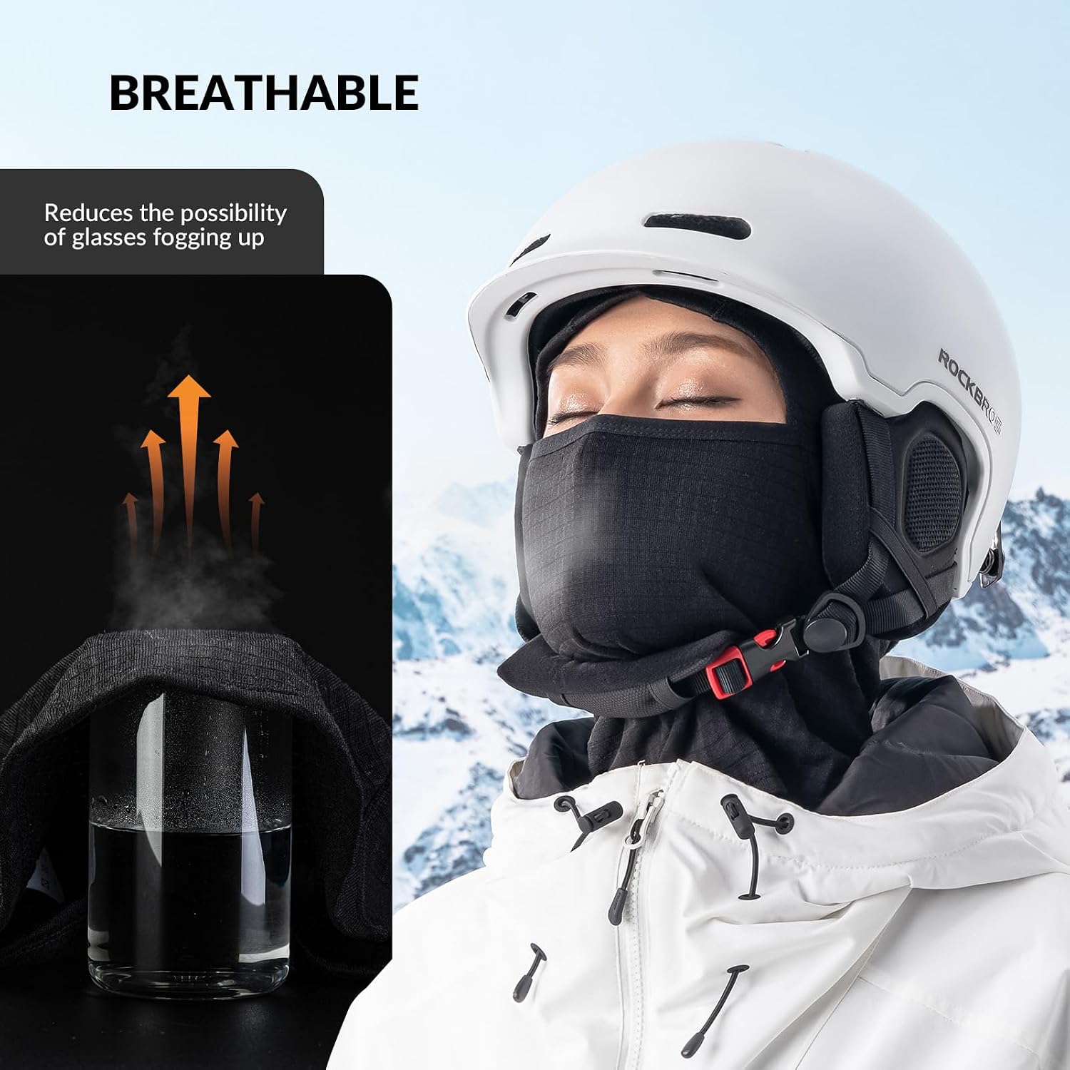 Balaclava Ski Mask Winter Full Face Mask Windproof Neck Gaiter Thermal Hood Head Gear for Men Women