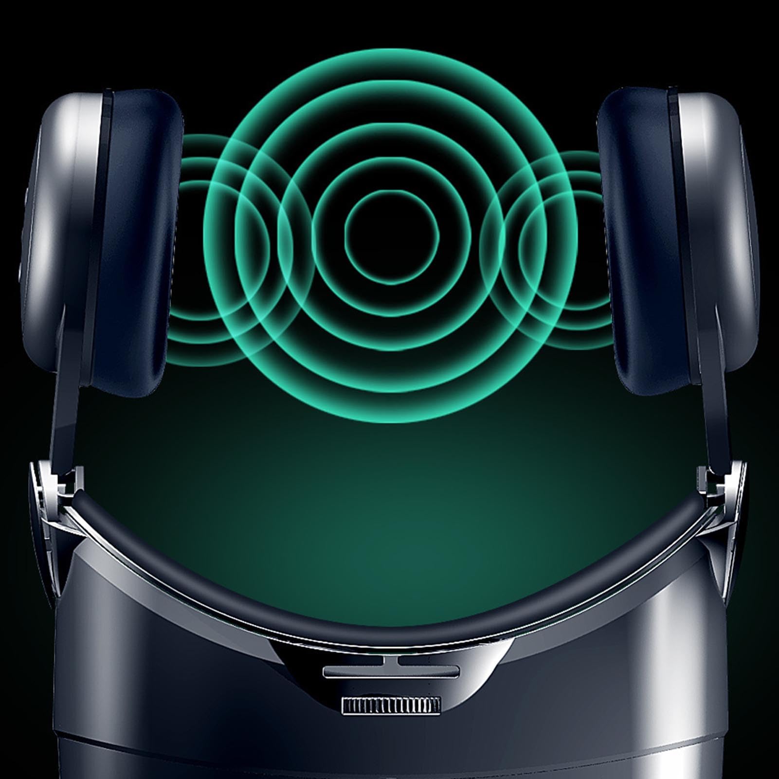 POENVFPO Cuffie per Realtà Virtuale Ampio Angolo di Visione Regolabile Blocco Luce Blu Cuffie Altoparlante Occhiali VR per Telefono Adatte per Utenti