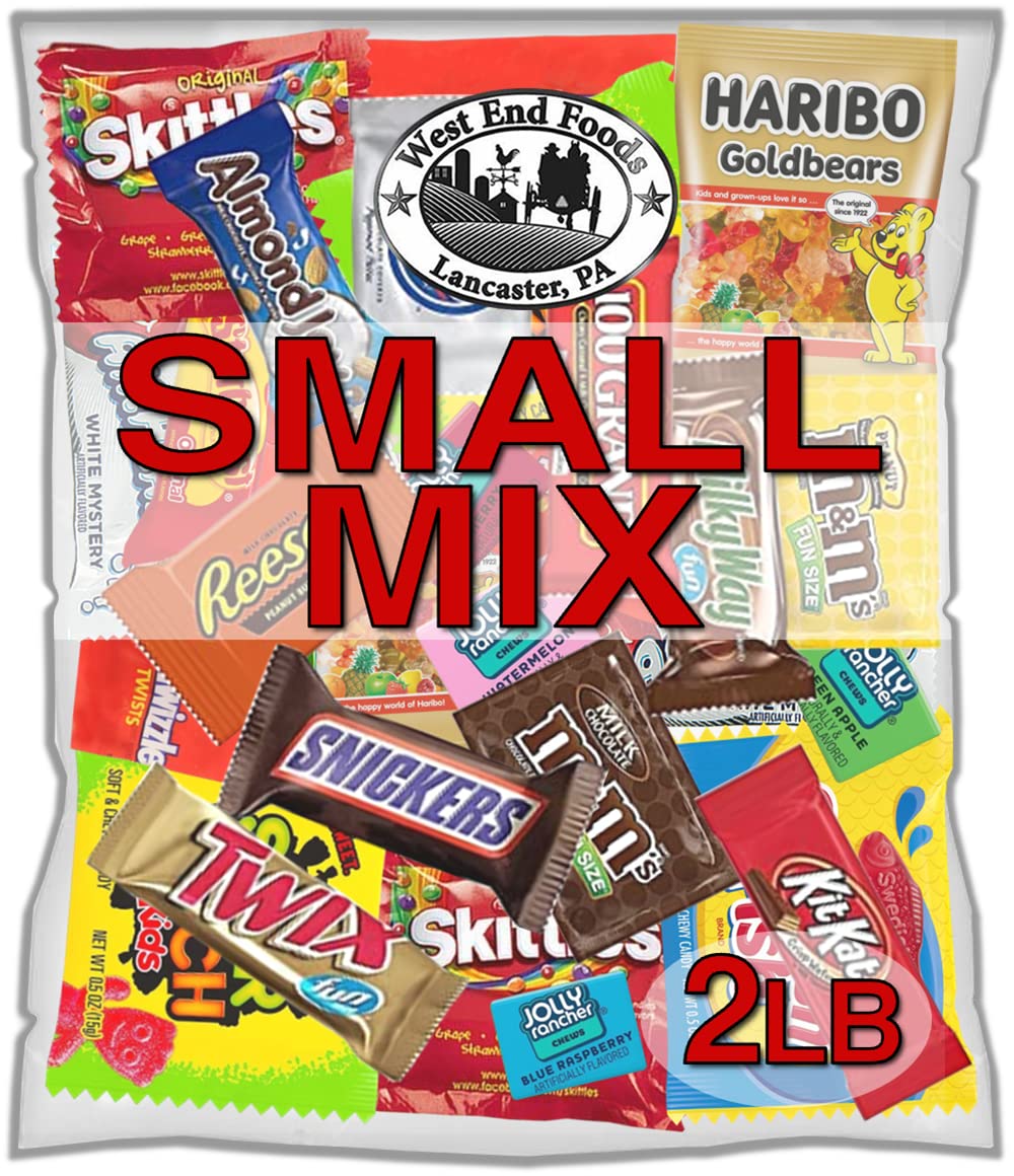 USA Candy & Chocolate (2 lb Bundle with Variety Pinata Candy and Individually Wrapped Chocolate Mix Pieces)