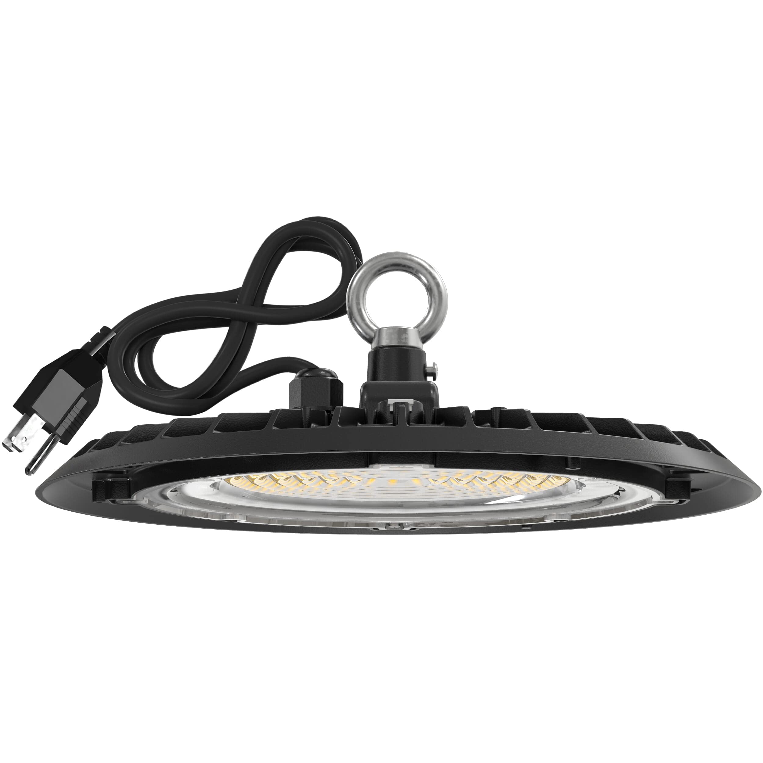 Sunco UFO LED Plug & Play High Bay Light, Lighting for Warehouse, 5000K Daylight, 150W, Power Cord Included, 19500 LM, 120VAC, IP65 Waterproof Shatterproof Fixture - UL Listed