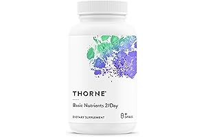Thorne Basic Nutrients 2/Day: Comprehensive Multivitamin for Optimal Well-being