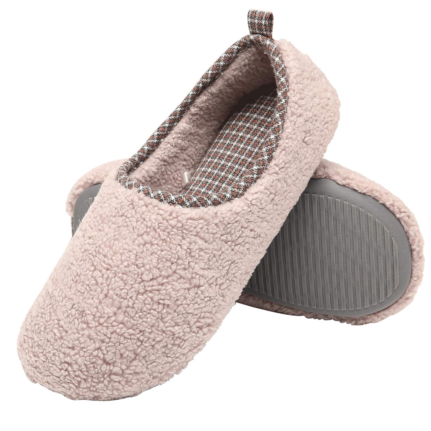 ChayChax Donna Pantofole da Casa Memory Foam Inverno Ciabatte Pantofola Interno Caldo Peluche Leggero Scarpe di Cotone