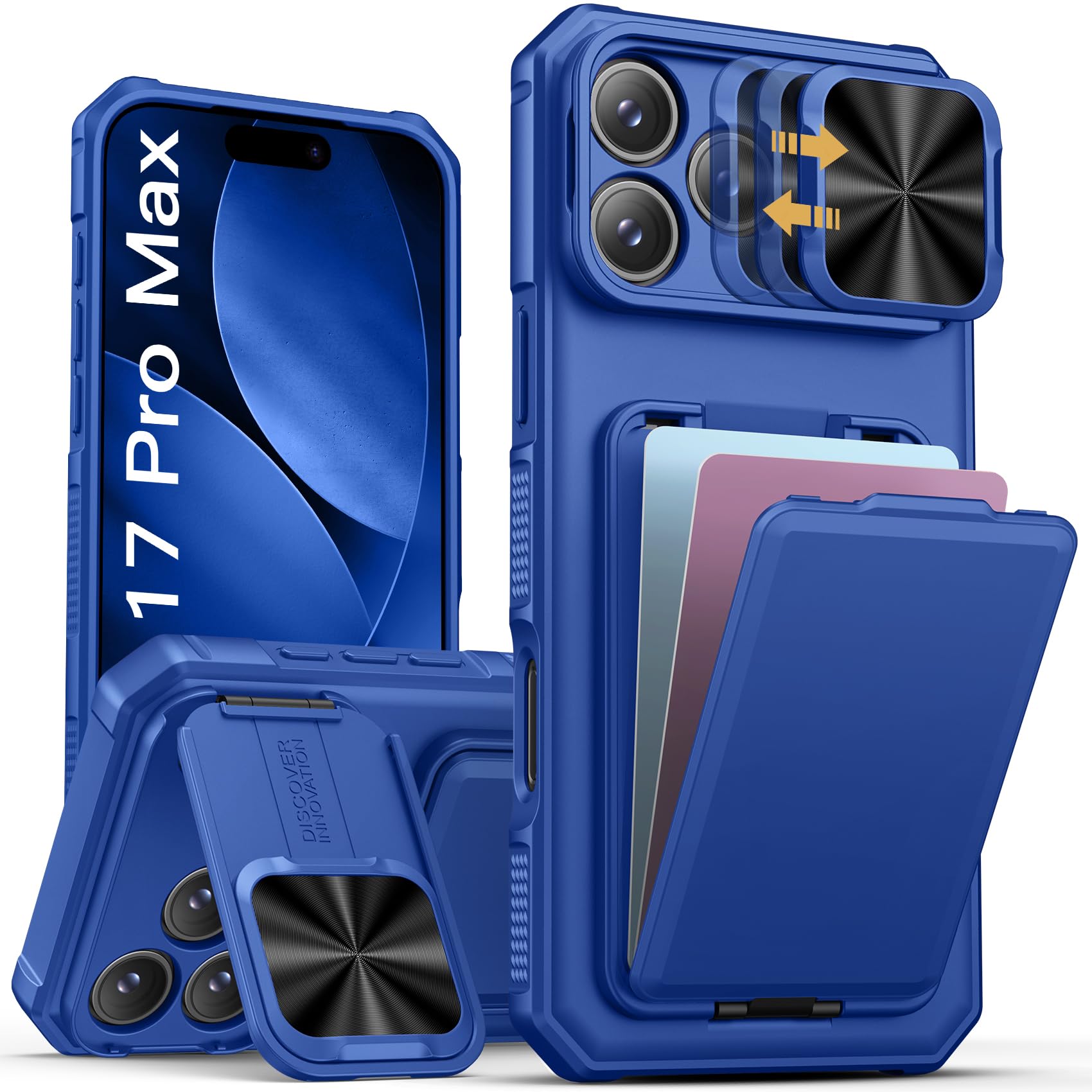 Étui iPhone 17 Pro Max résistant aux chutes avec cache objectif pour protéger vos photos - 8