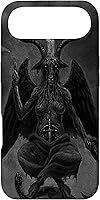 Vista 27 de Funda Satanic Goat Baphomet Occult Pagan Black Magic Goth Lucifer para iPhone 16