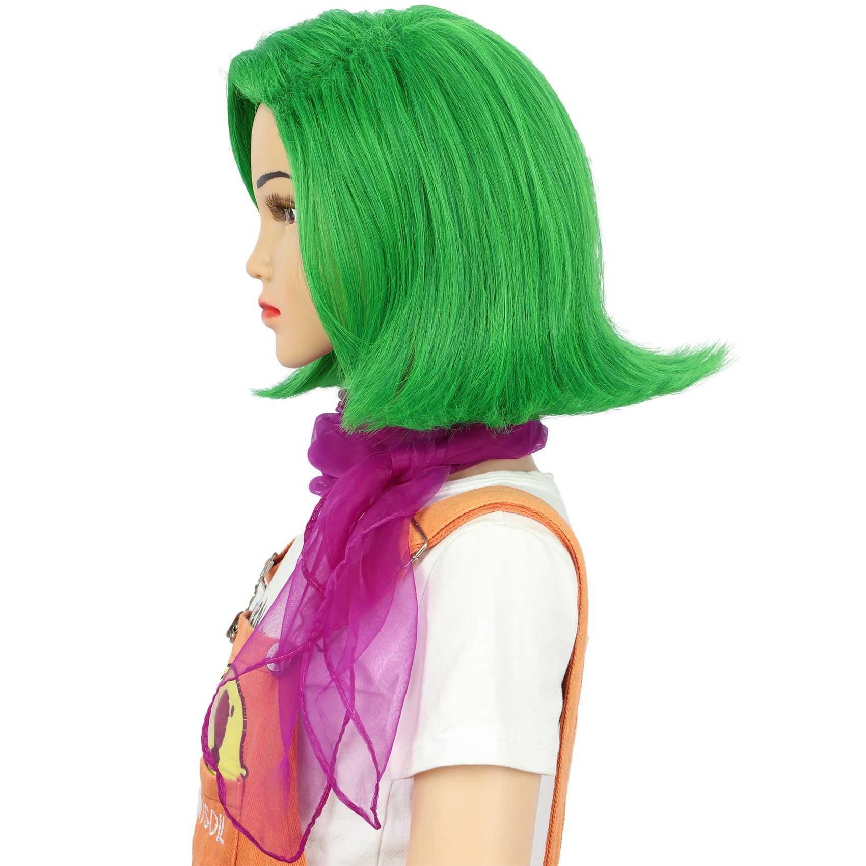 Purple Wig Short Purple Anime Cosplay Wig Heat Resistant