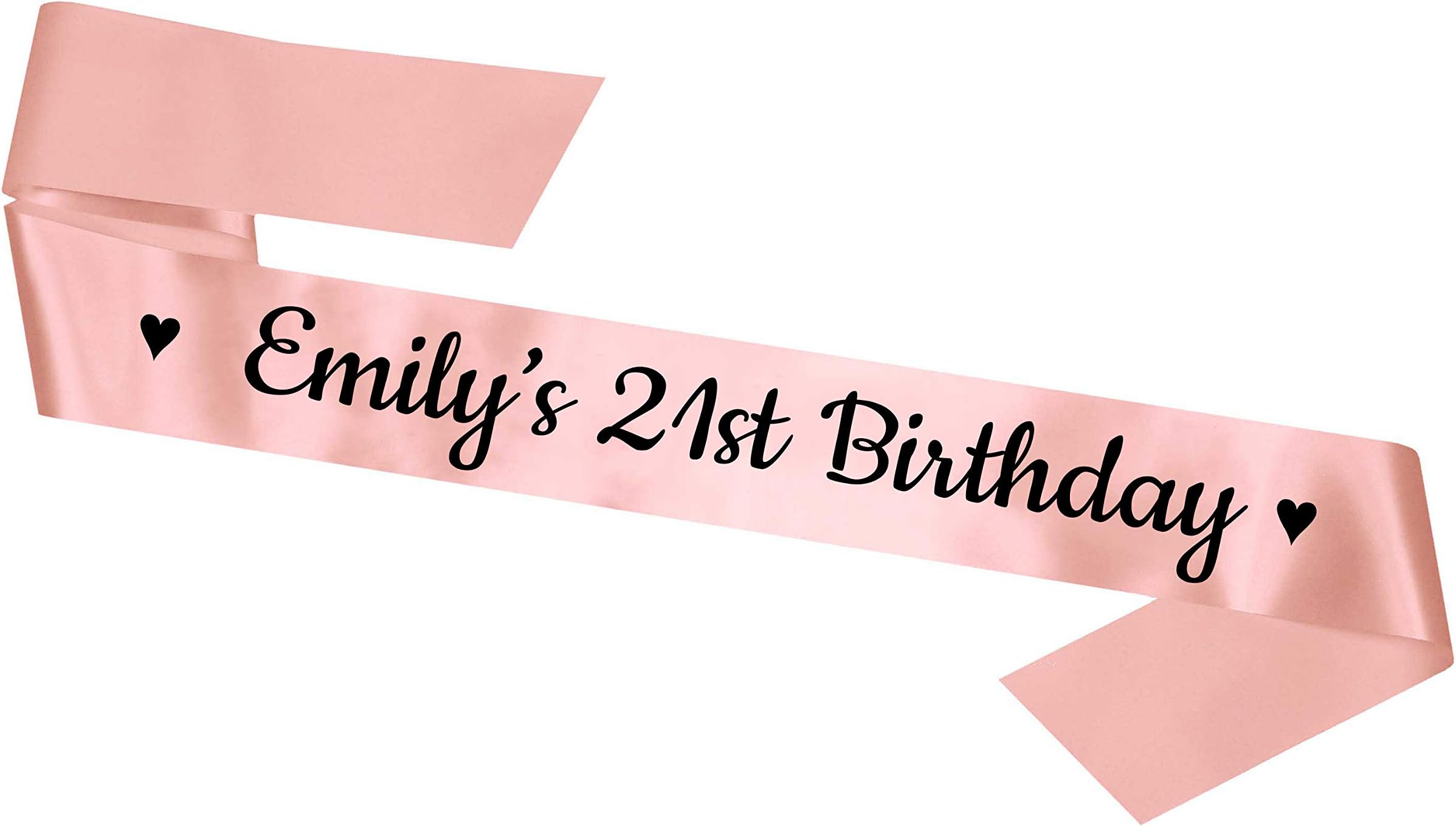 My Pretty Little Gifts Personalised Sash - Customisation - Rose Gold Sash