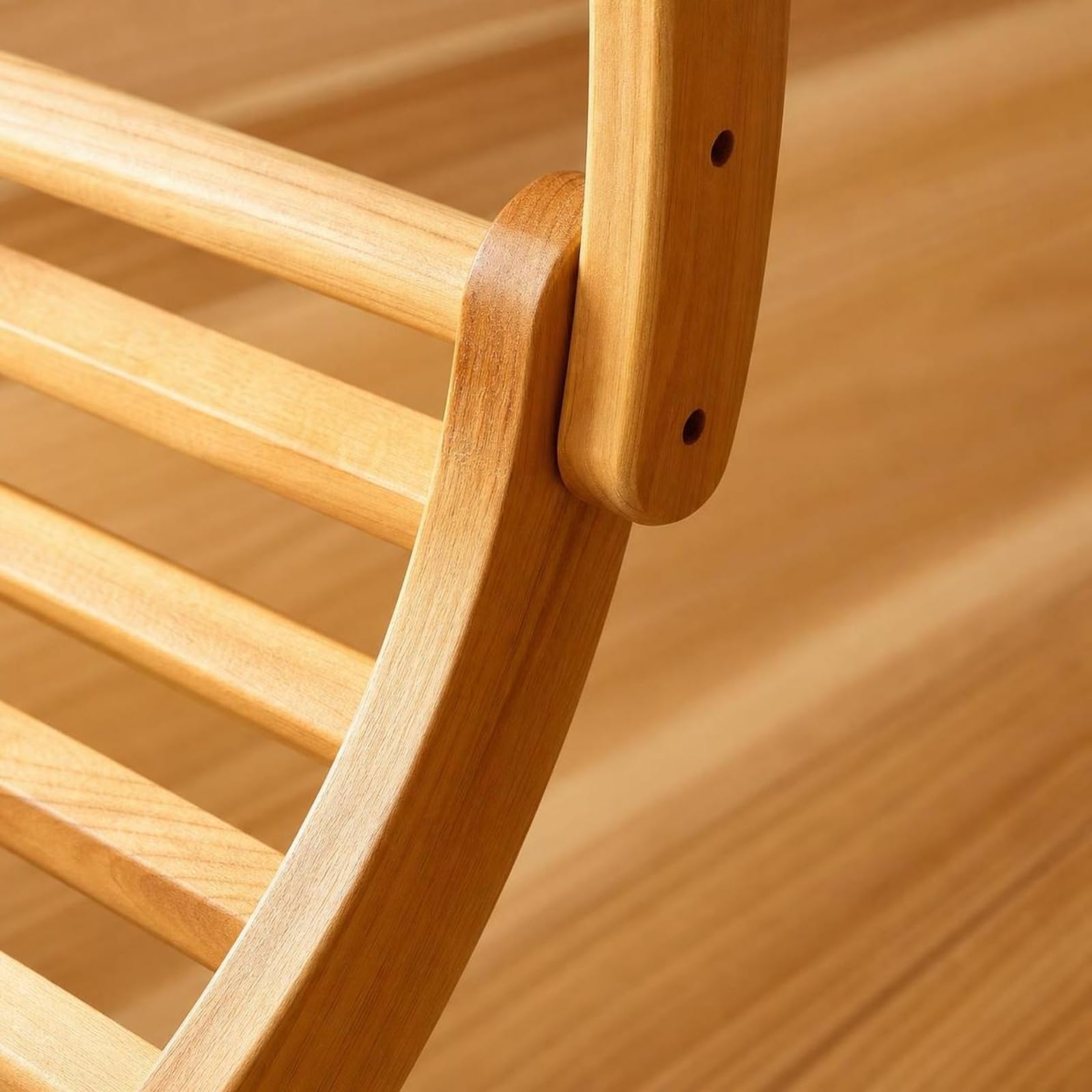 Baoblaze Schienale Ergonomico con Poggiatesta Pieghevole Schienale Ergonomico Regolabile Poggiatesta in Legno per Sauna, Spa