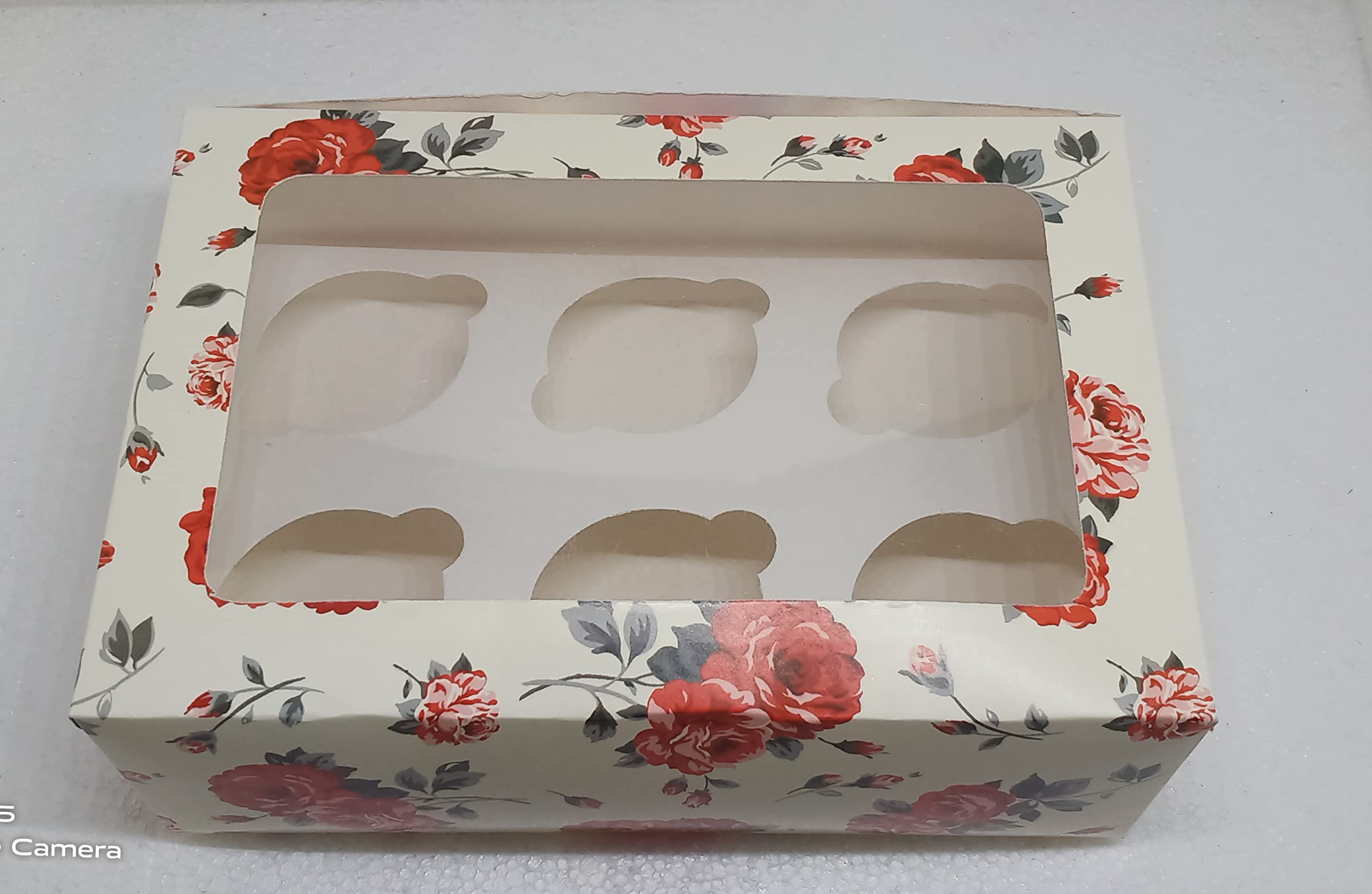 Cupcake Boxes - 6 Cupcake Boxes Pack of 10 -2