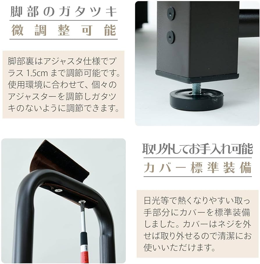 Amazon｜両取っ手付きアルミ2段踏み台 幅98.5×奥行53×高さ118cm 耐荷重