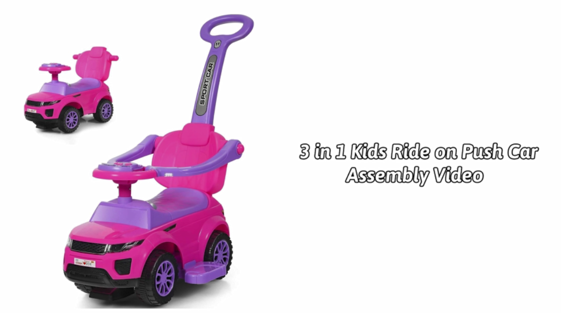 Correpasillos Bebe Coche Correpasillo En COSTWAY Con Música