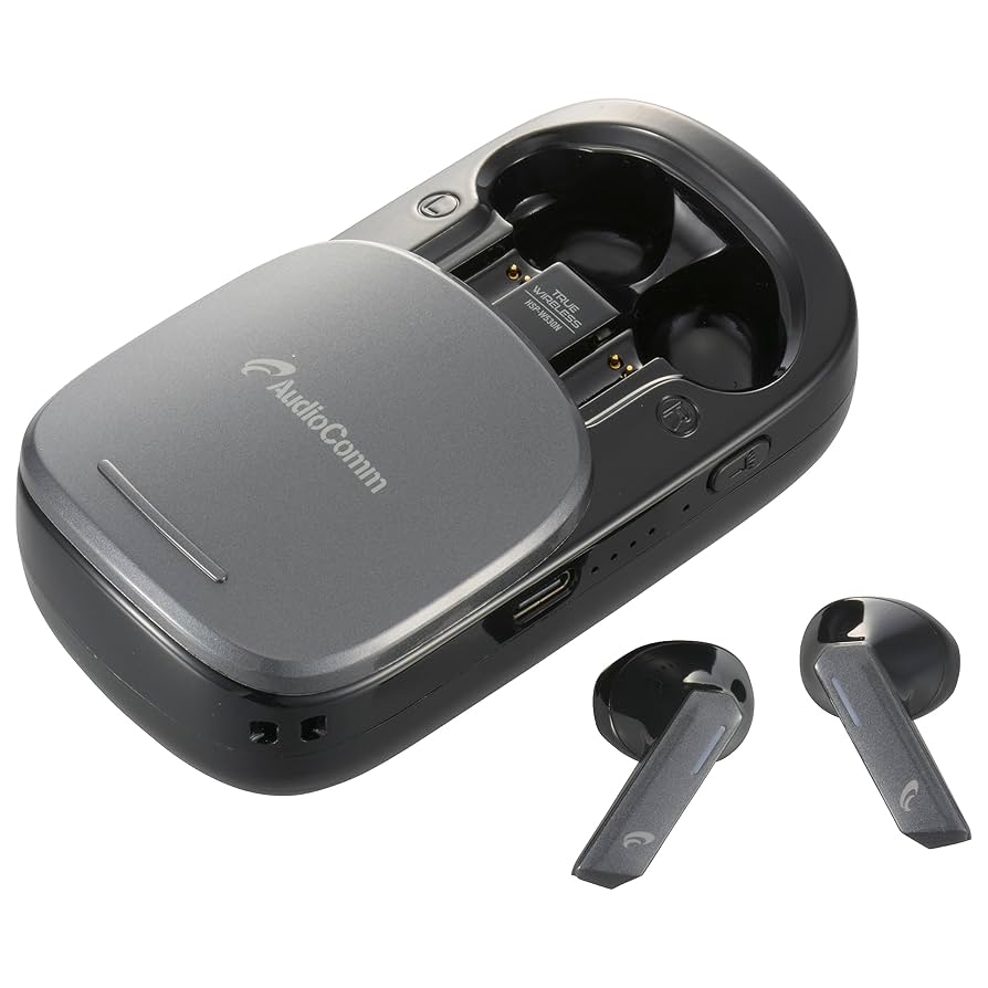 【美品】AudioComm HP-WH500N 完全ワイヤレス集音器 AudioComm 完全ワイヤレス集音器｜HP-WH500N 03-1699｜通販なら