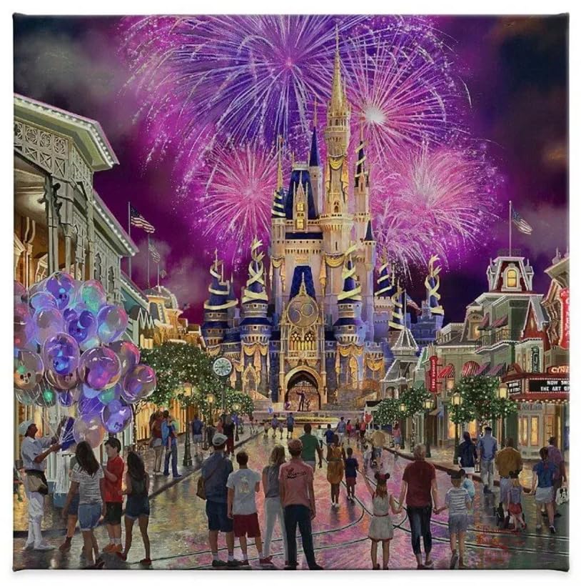 Amazon.com: Thomas Kinkade Studio Walt Disney World's 50th
