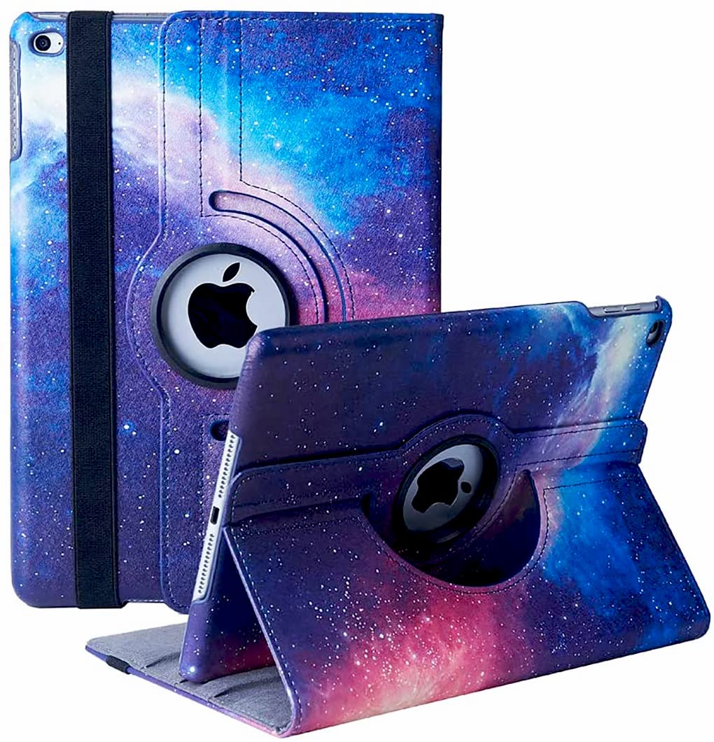 Ceysin Rotating Case for iPad Air 2 / 9.7 Inch - 360° Rotating Stand & Auto Sleep/Wake Feature