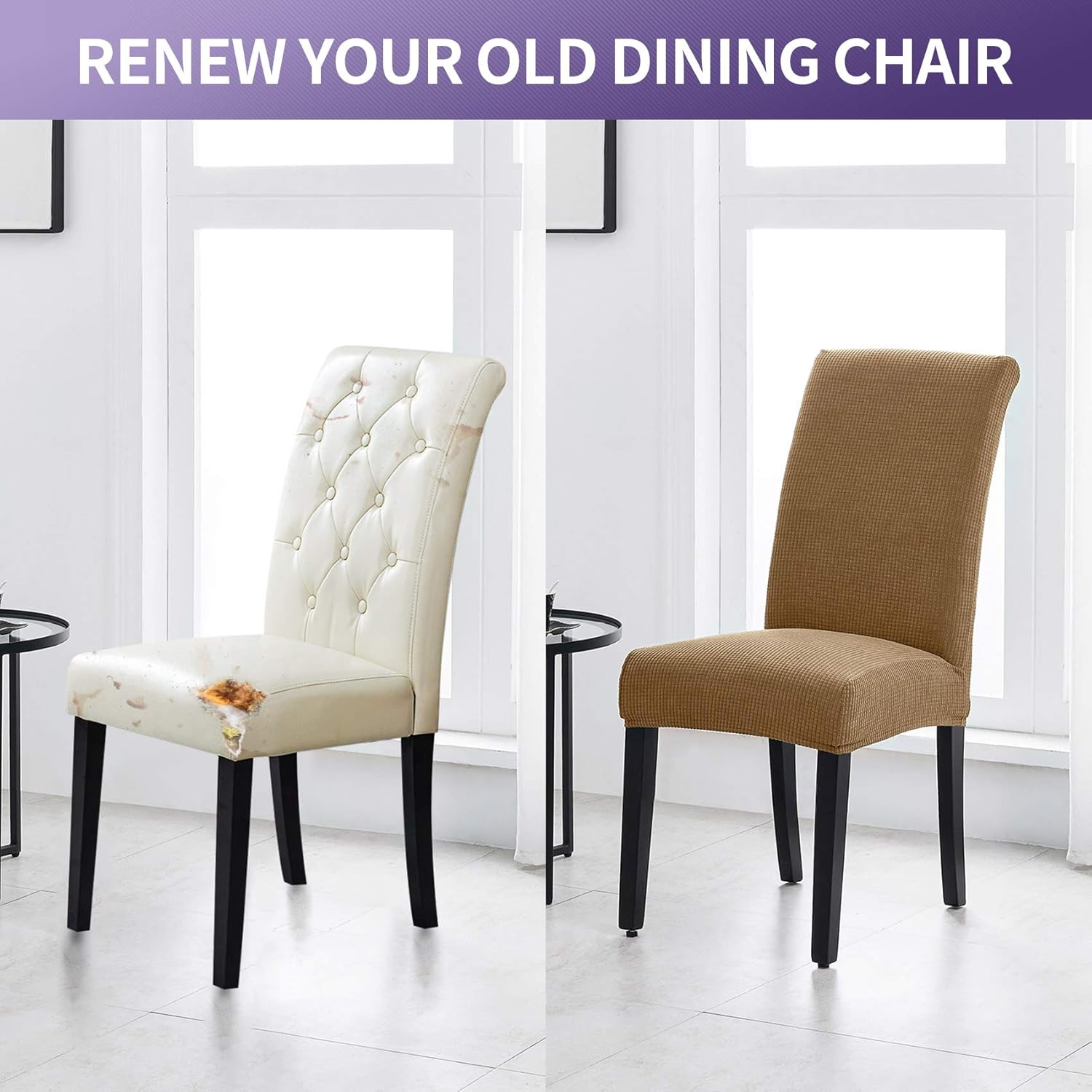 Buy Joccun Chair Covers For Dining Room Set Of 2 Buy Joccun Chair Covers For Dining Room Set Of 2