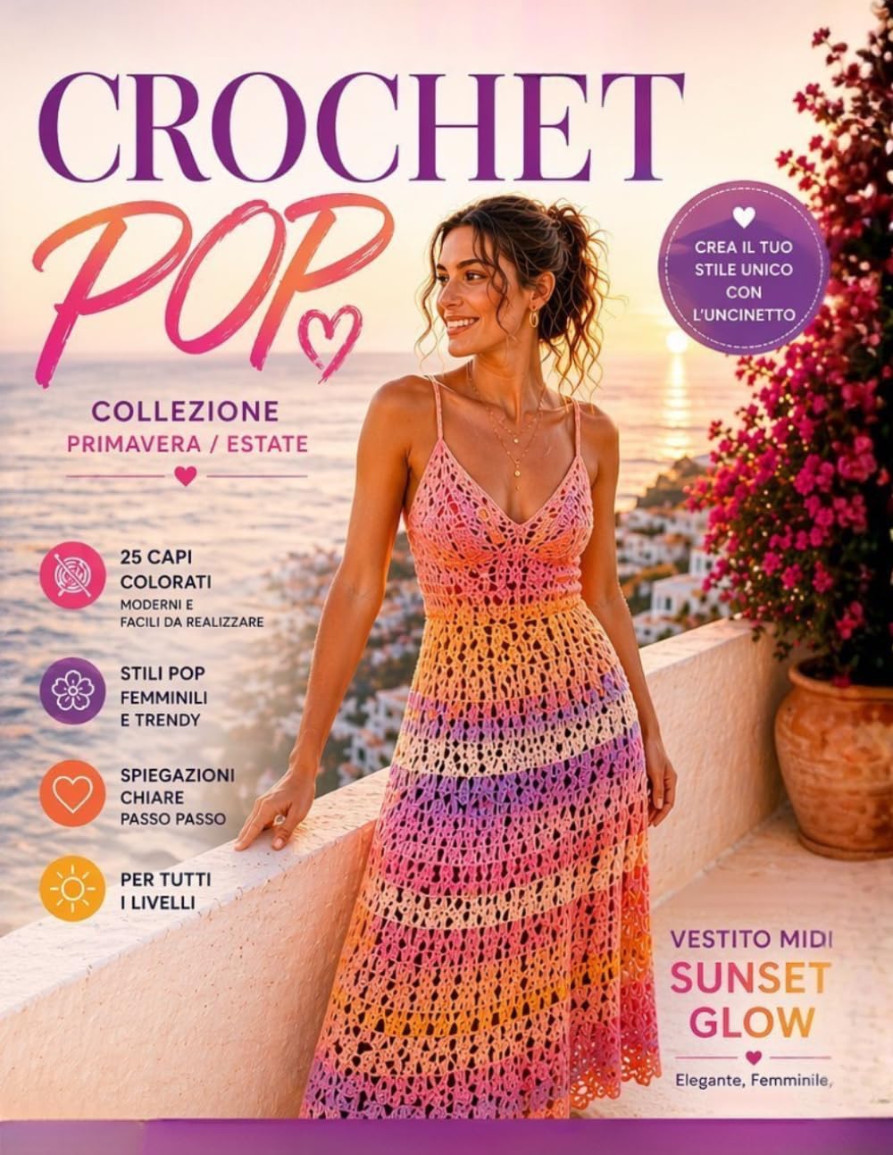 Crochet pop collezione primavera estate: la collezione più pop fresca e colorata per la tua primavera estate