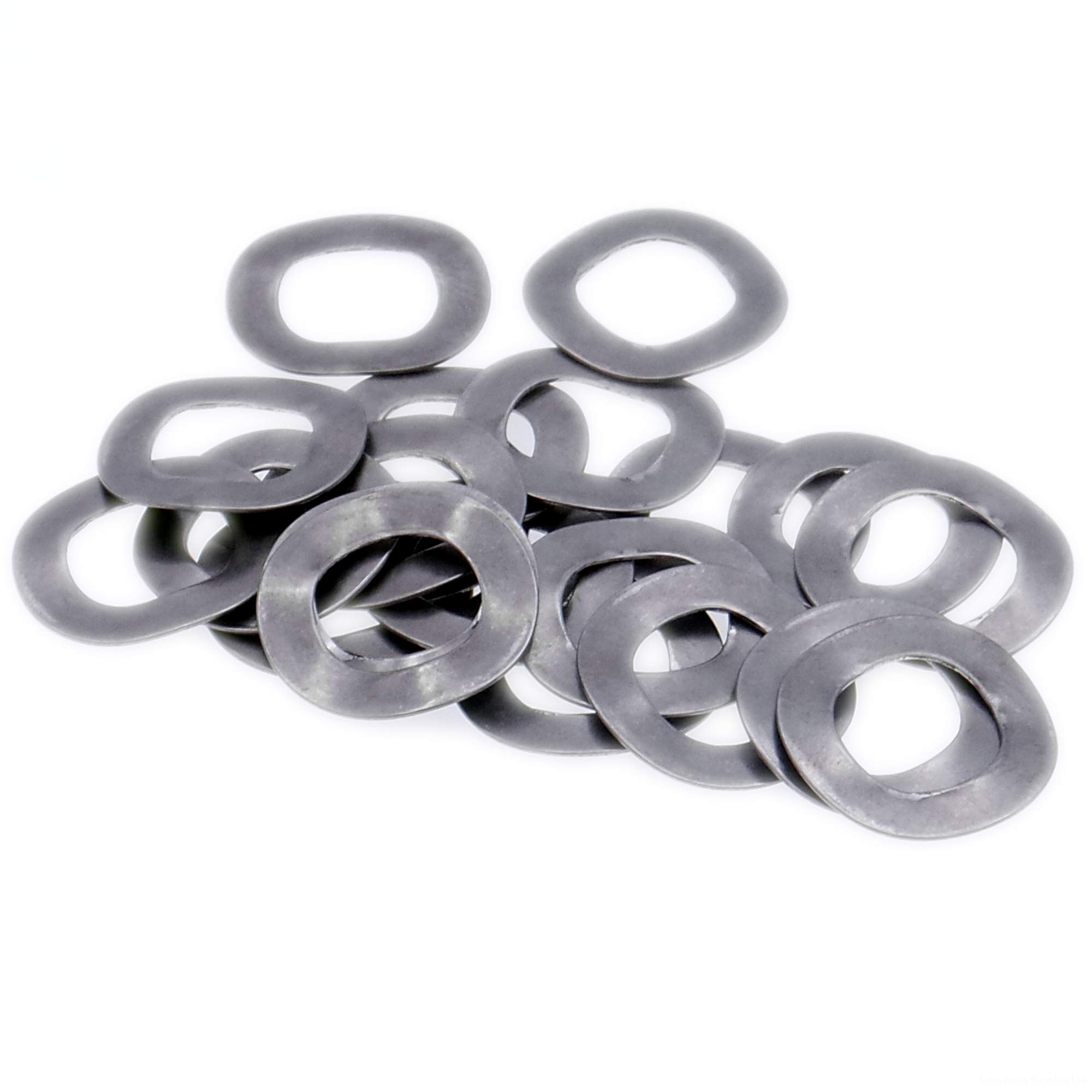 Singularity Supplies M3.5 (3.5Mm) Crinkle Washer - Stainless Steel (A2) (Pack Of 20)
