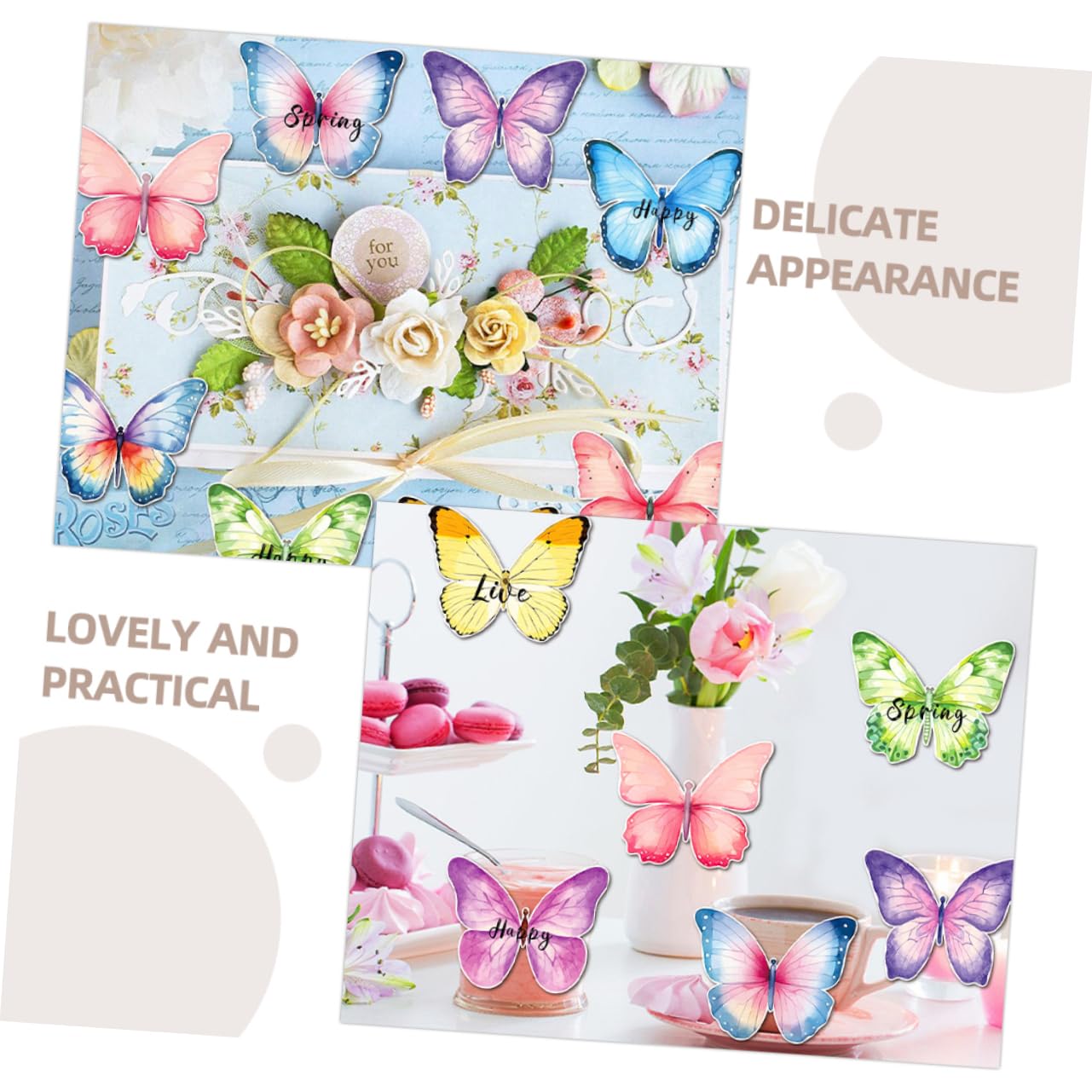 Housoutil 5 set Adesivi Per Manuali Numeri Colorati Promemoria Simpatici Blocchi Note Autoadesivi Adorabili Adesivi Per Note Piccoli Blocchi Note Forniture Per Appunti 12 pezzi * 5