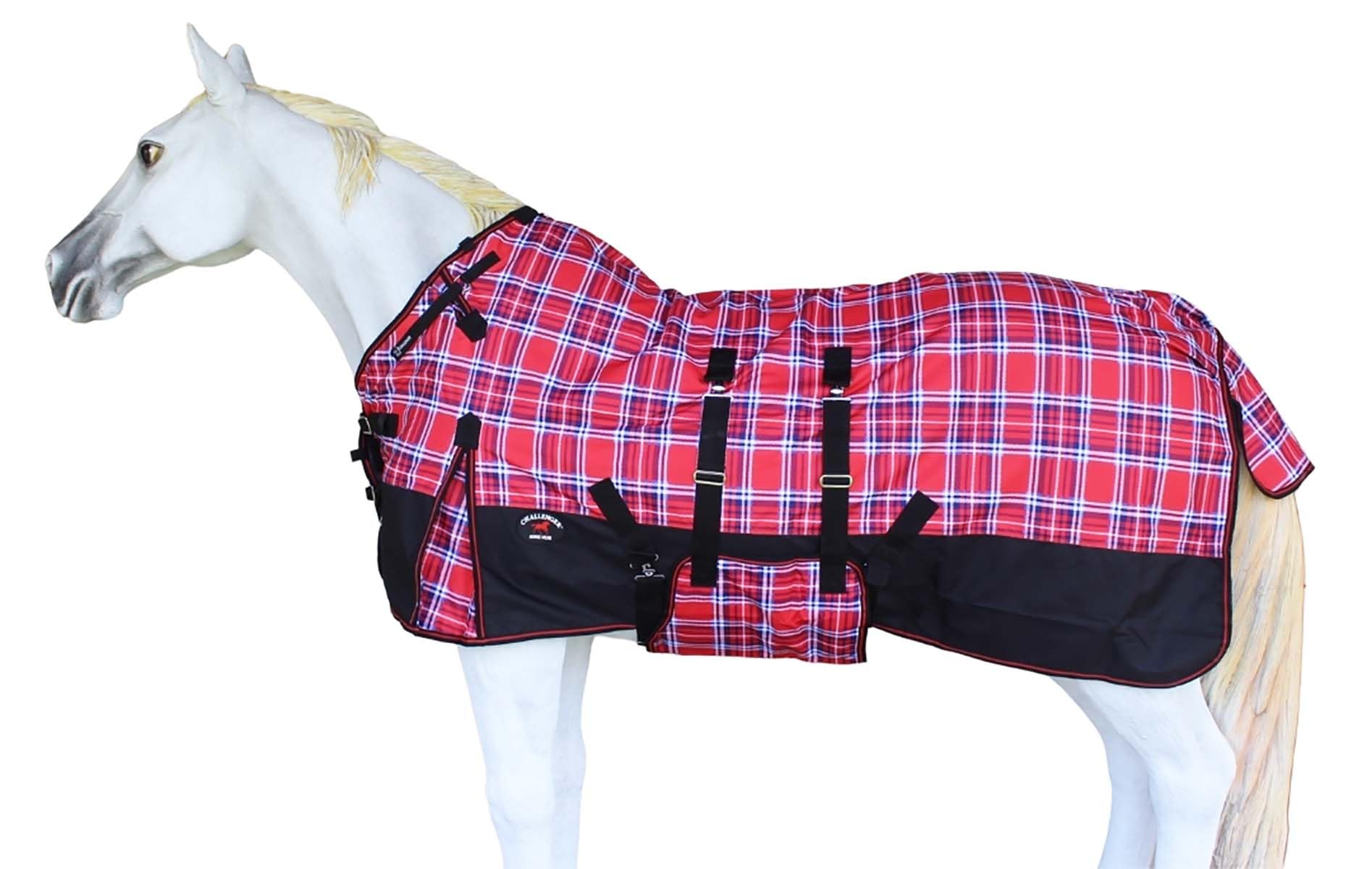 74" 1200D Turnout Waterproof Rain Horse Sheet Light Winter Blanket 374B