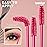 Teenitor 200 Pcs Mascara Wands & Lip Applicators Disposable, Lip gloss Lipstick Tester Disposable Makeup Applicators, Hot Red