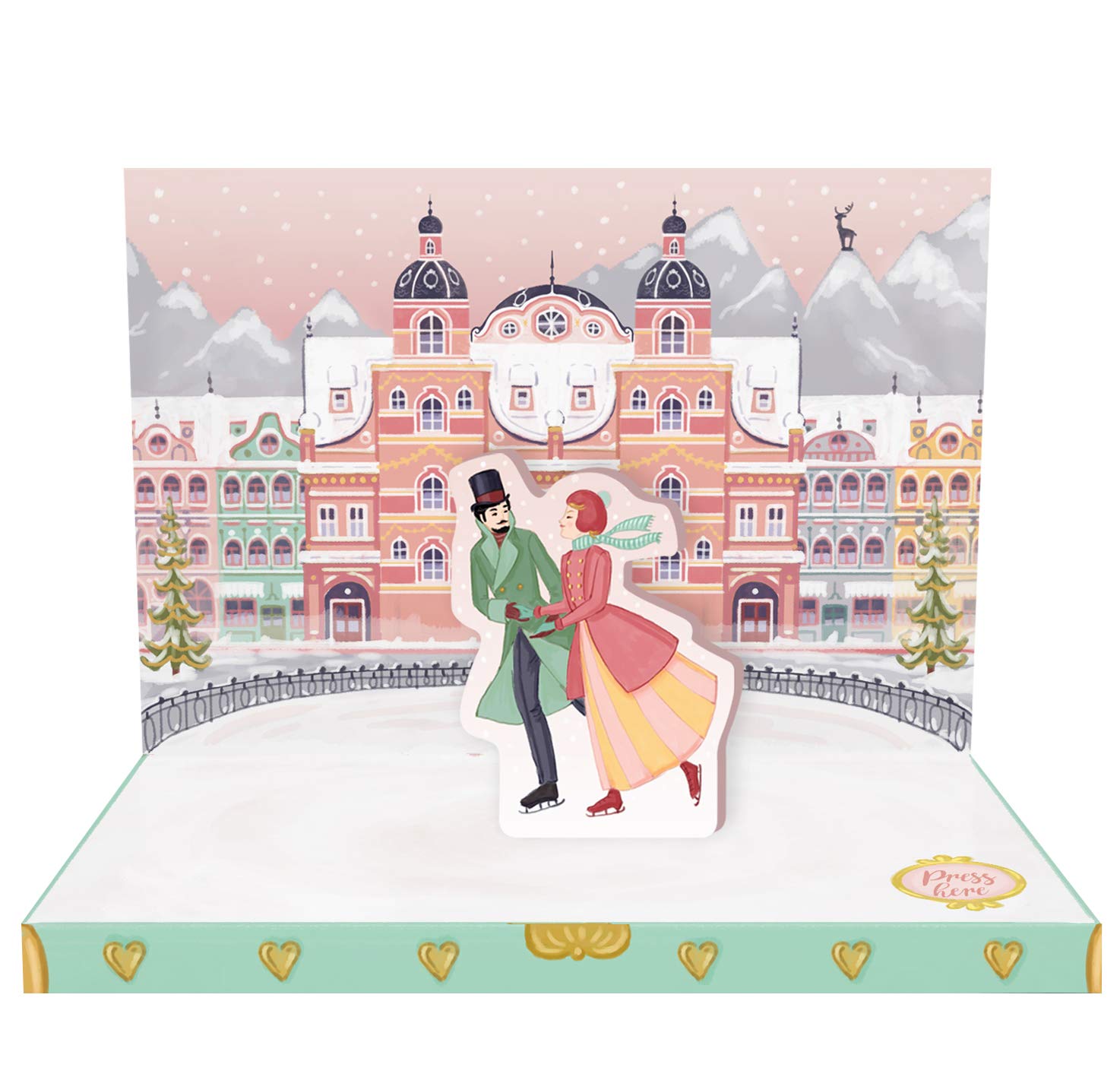 Music Box Winter's Dream Card