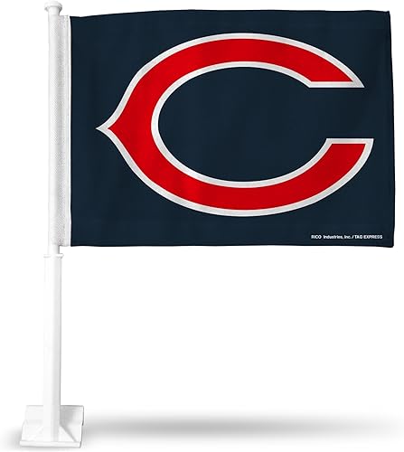 Miniatura 153 de Rico Industries NFL - Bandera de doble cara para automóvil, accesorio para auto B07NHSRDX2