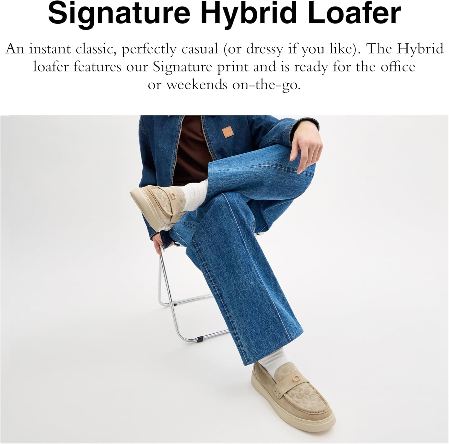 Coach Mens Signature Hybrid Loafer - Image 2