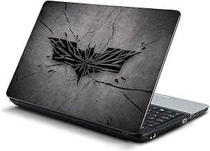 Skin Poster - Batman Logo Vinyl Laptop Skin Decal/Sticker Protector, Fits Dell, Hp, Lenovo, Toshiba, Acer, ASUS and for All Models Up to 11.6"-15.6" Inch, Pack of 1