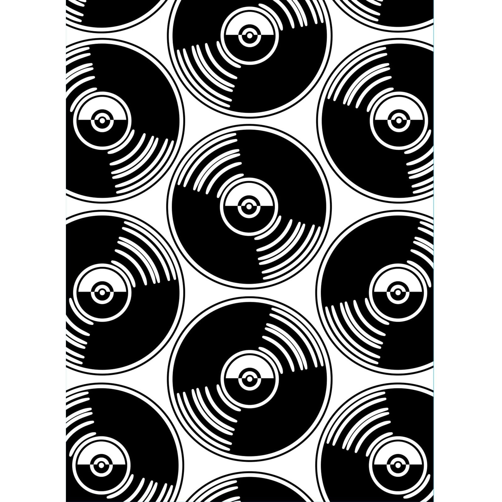 Vaessen Creative Embossing Folder LP 5.75 x 4.21 inches - Embossing Folder for Card Making, Scrapbooking, Journaling - Reusable - Precise Results - for Embossing and Die-Cutting Machines
