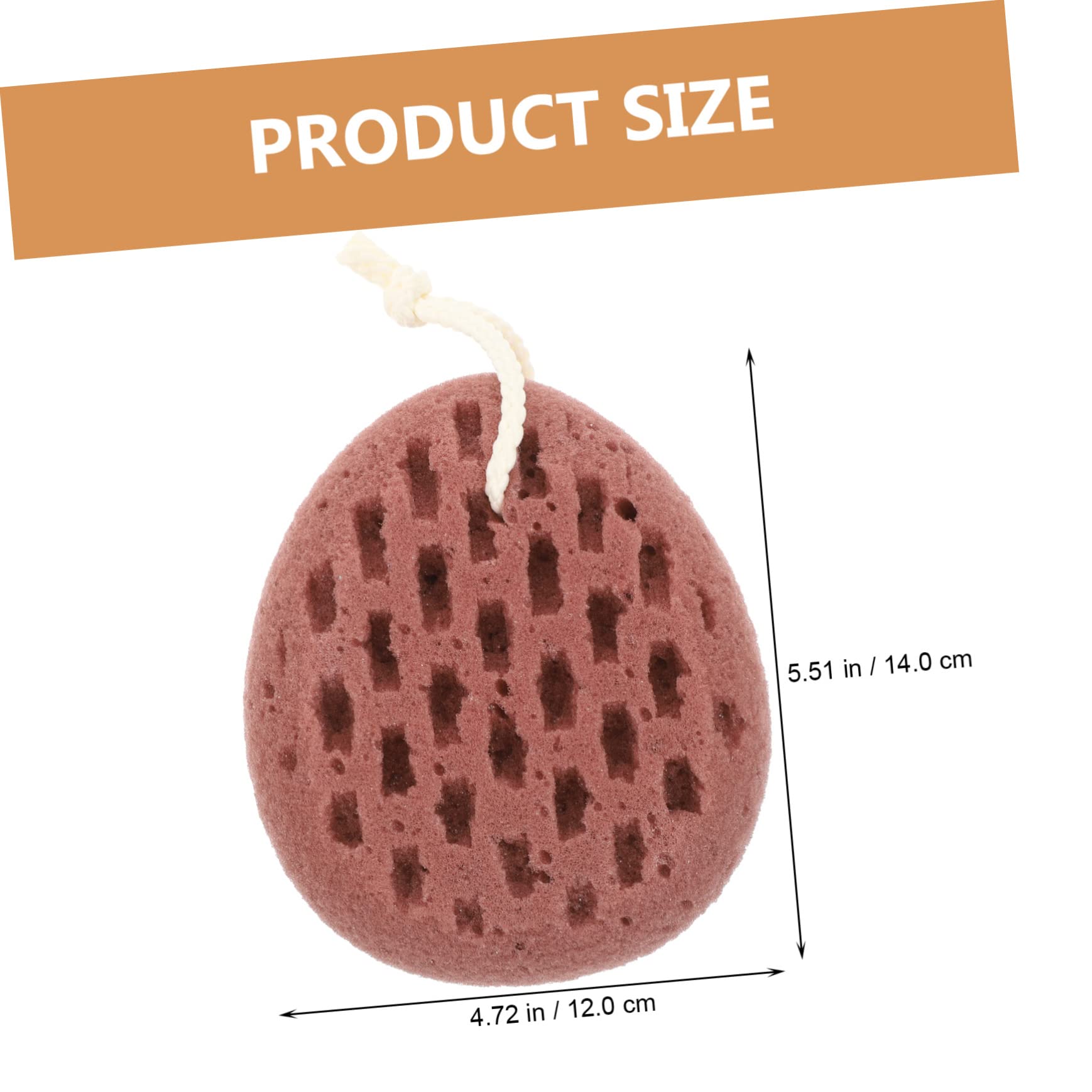 Healeved 4pezzi Spugna Da Bagno Riutilizzabile Per Esfoliazione Del Corpo Spugna Morbida e Resistente Scrubber Per Lavaggio Schiena Strumento Di Pulizia Per Doccia