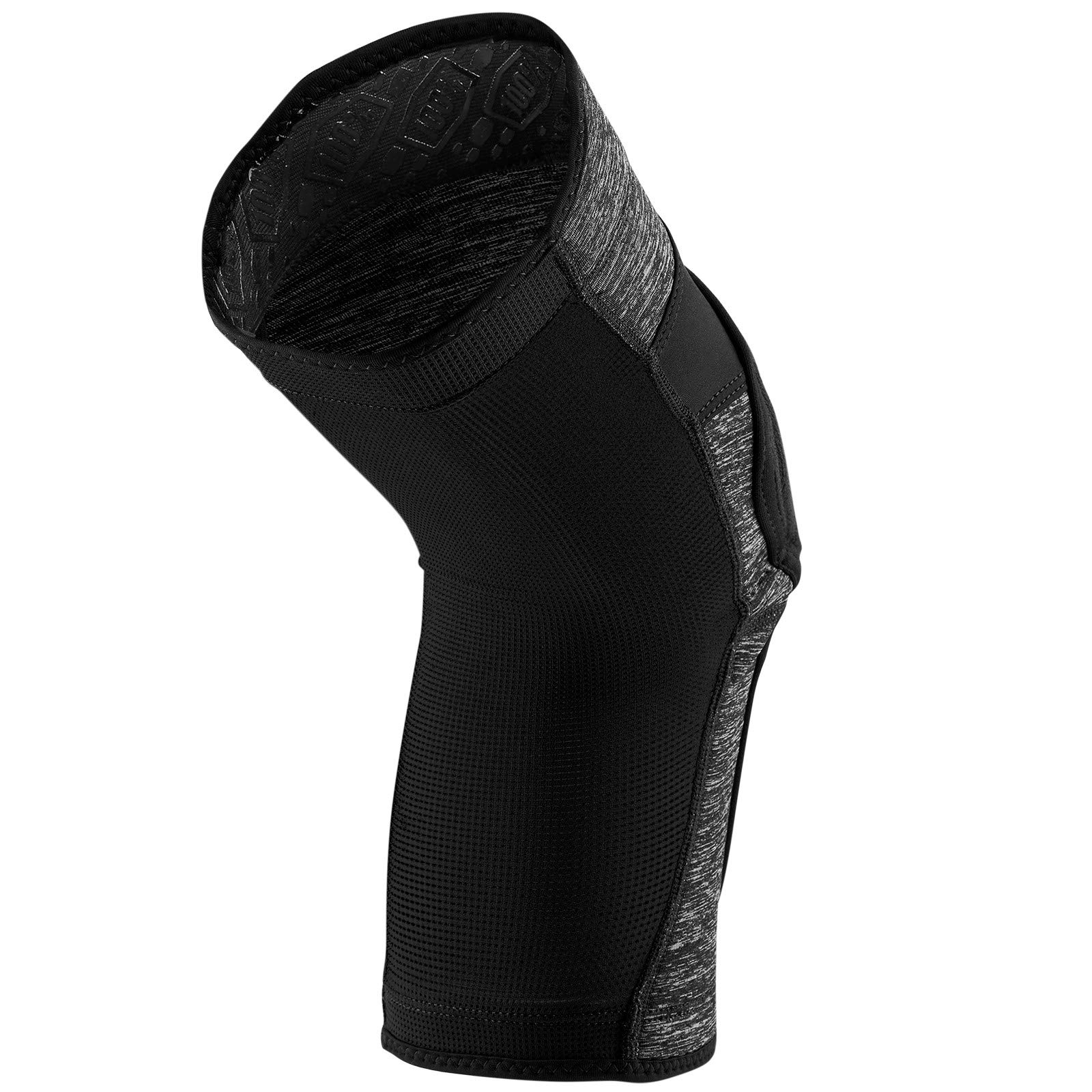 100 Percent Protector (Guard) De Rodilla MTB - Par Ridecamp Negro-Gris (M, Gris)