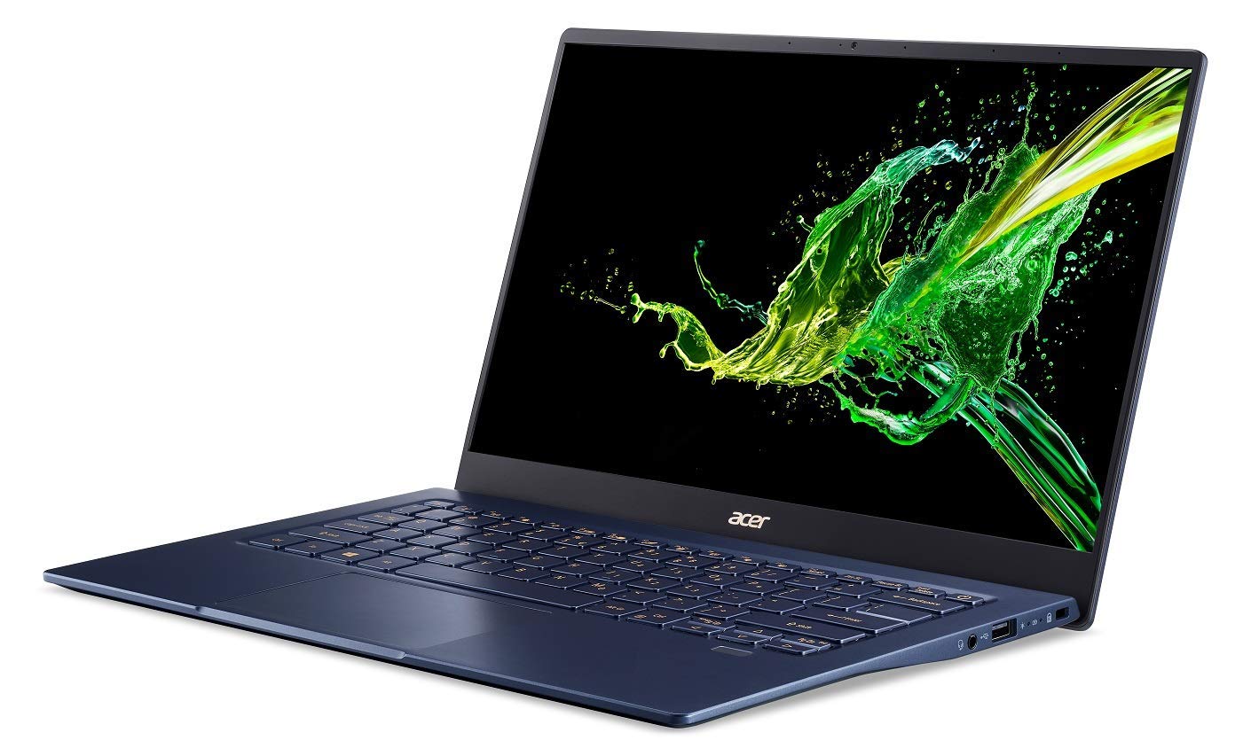 AcerSwift 5-SF514 Ultra-Thin NB 11th Gen Intel-i7-1165G7 Quad Core 2.80GHz Upto 4.70GHz/8GB DDR4/512GB SSD/2GB Nvidia MX350/14" FHD IPS Touch/WiFi-6/Finger Print/Win10 Home/Mist Green/2 Year Warranty