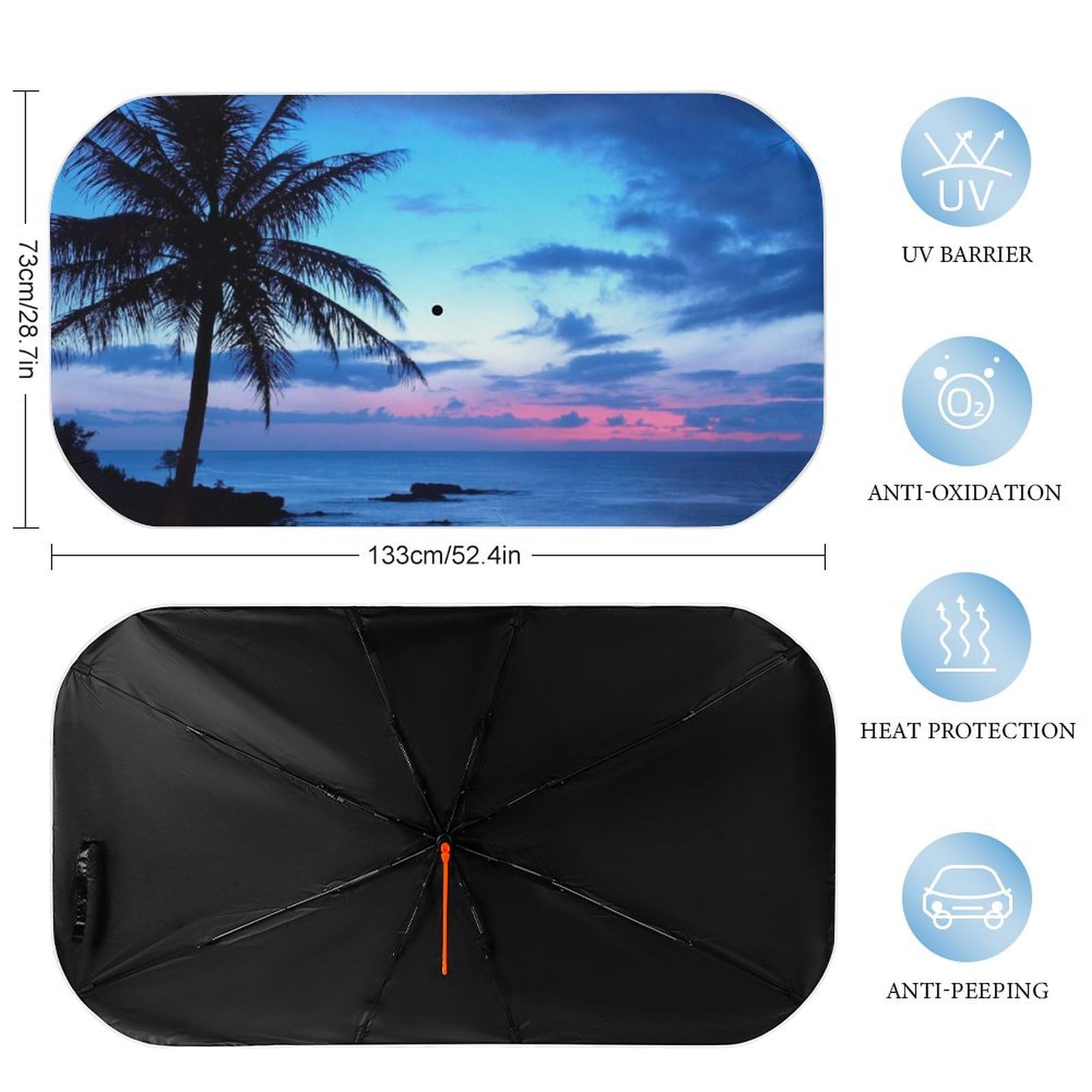 Amazon.co.jp: おしゃれ ハワイアン ハワイ 海 車用