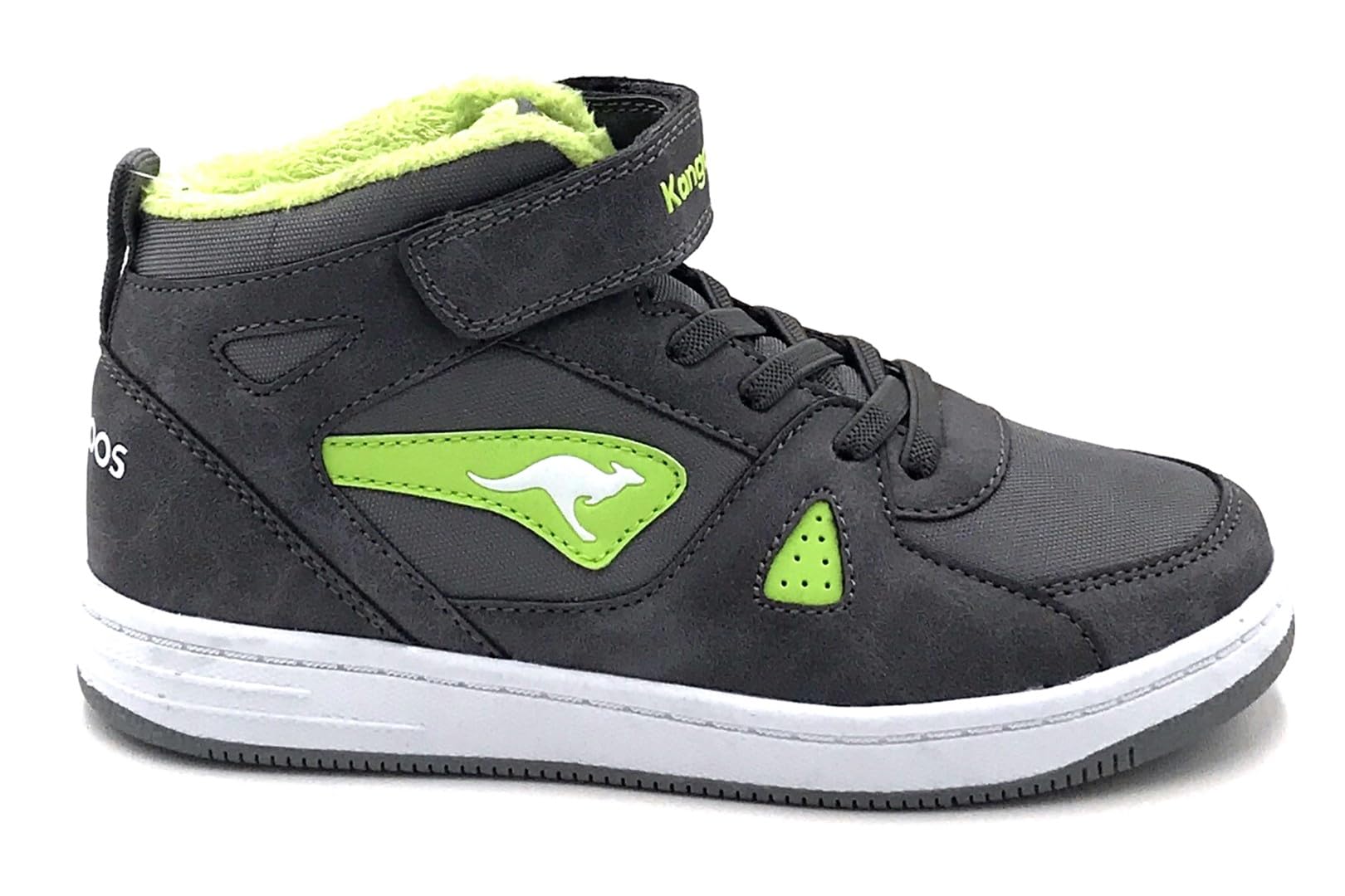 KangaROOS Unisex K-cp Kalley Ii Ev Sneaker, Steel Grey Lime, 6 UK