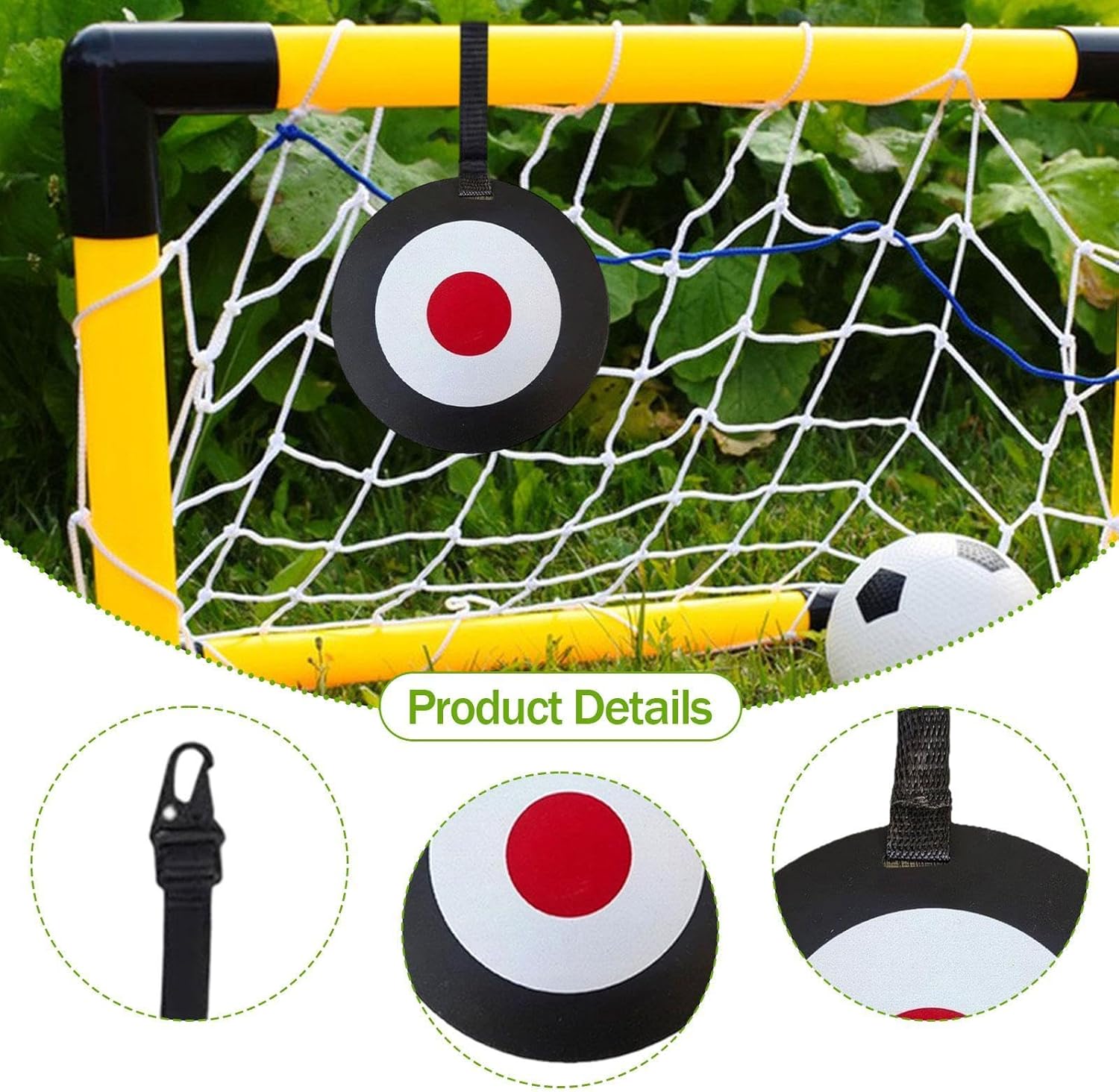 Soccer Goal Target Easy to Attach and Detach Gym Football Training Equipment