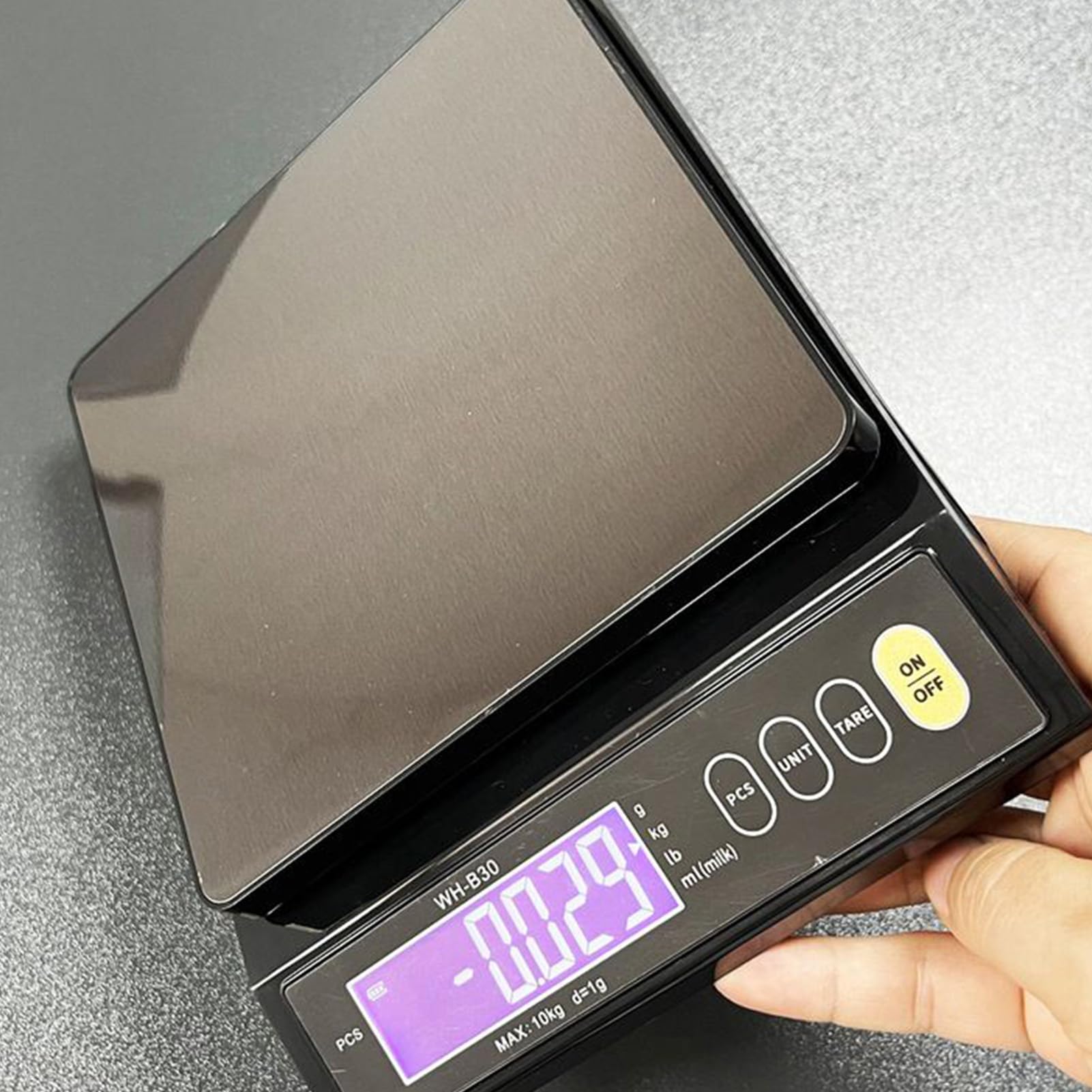 Báscula De Cocina En Gramos Pantalla Lcd Pequeña Control Porciones Pour | Báscula De Cocina De Precisión 0,1 g A Pilas Accesorios repostería hogar oficina café dieta y preparar
