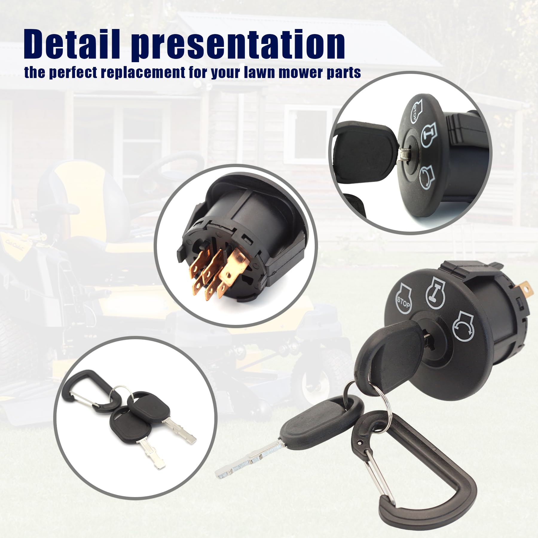 Ultima Zt1 Cub Cadet Zero Turn Key Ignition Switch Key For Cub