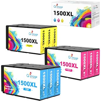 PGI-1500XL PGI1500XL Multipack Compatible with Canon Printer Cartridges 1500xl For Canon MB2750 Printer Cartridges Maxify MB2750 MB2150 MB2050 MB2755 MB2300 MB2350 MB2300 MB2000 Pack of 9