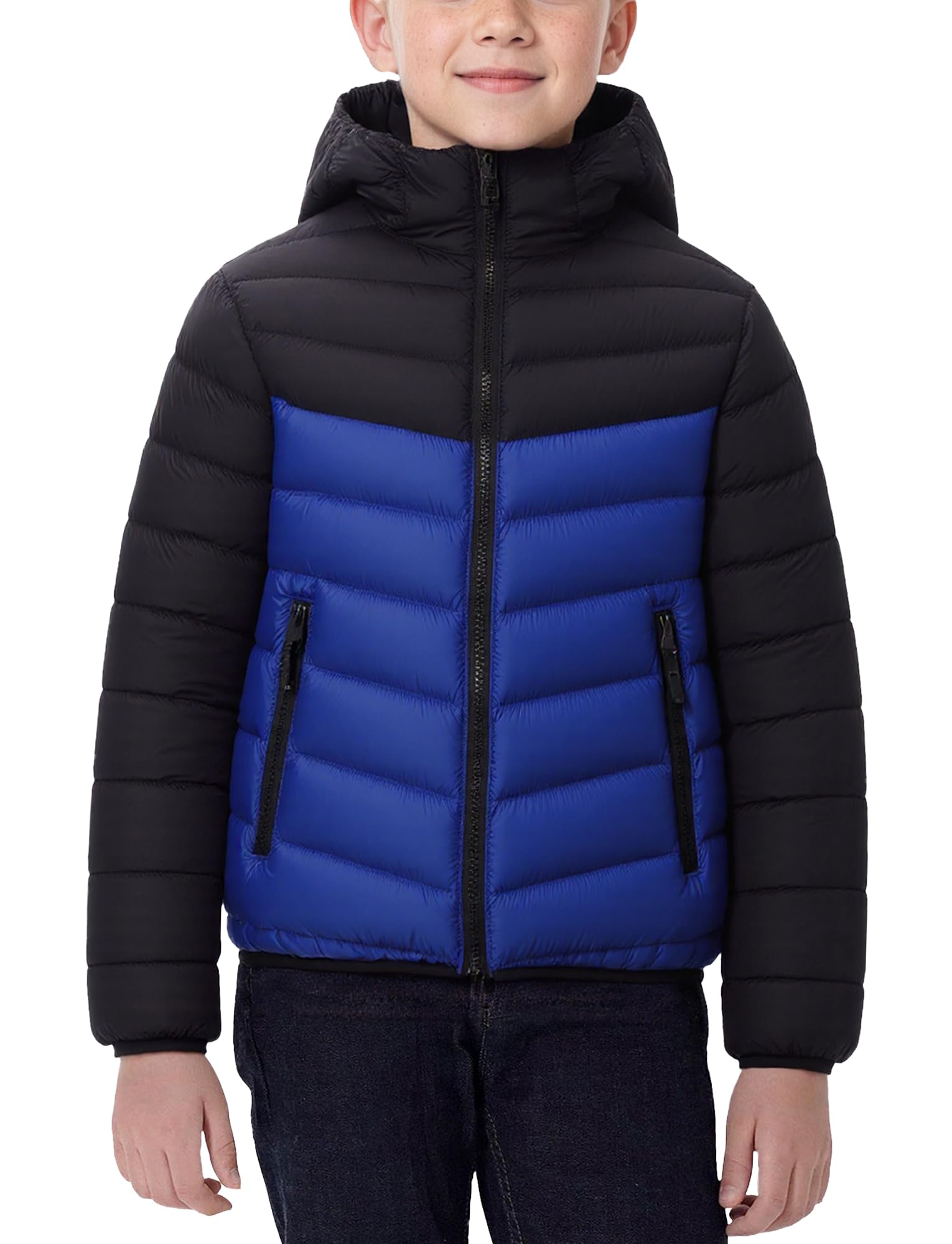 Cappotto invernale per ragazzo, ragazza, bambino, giacca con cappuccio trapuntata, giacca calda, antivento, piumino leggero, confortevole 7-16 anni