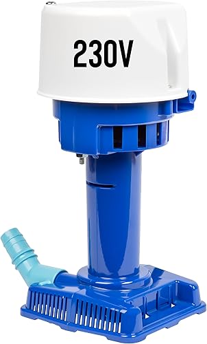 Miniatura 10 de Little Giant CP1-115 170 HP, 115127 voltios, 307 GPH, bomba de refrigeración evaporativa con cable de 6 pies y enchufe de 3 puntas, azul, 540005