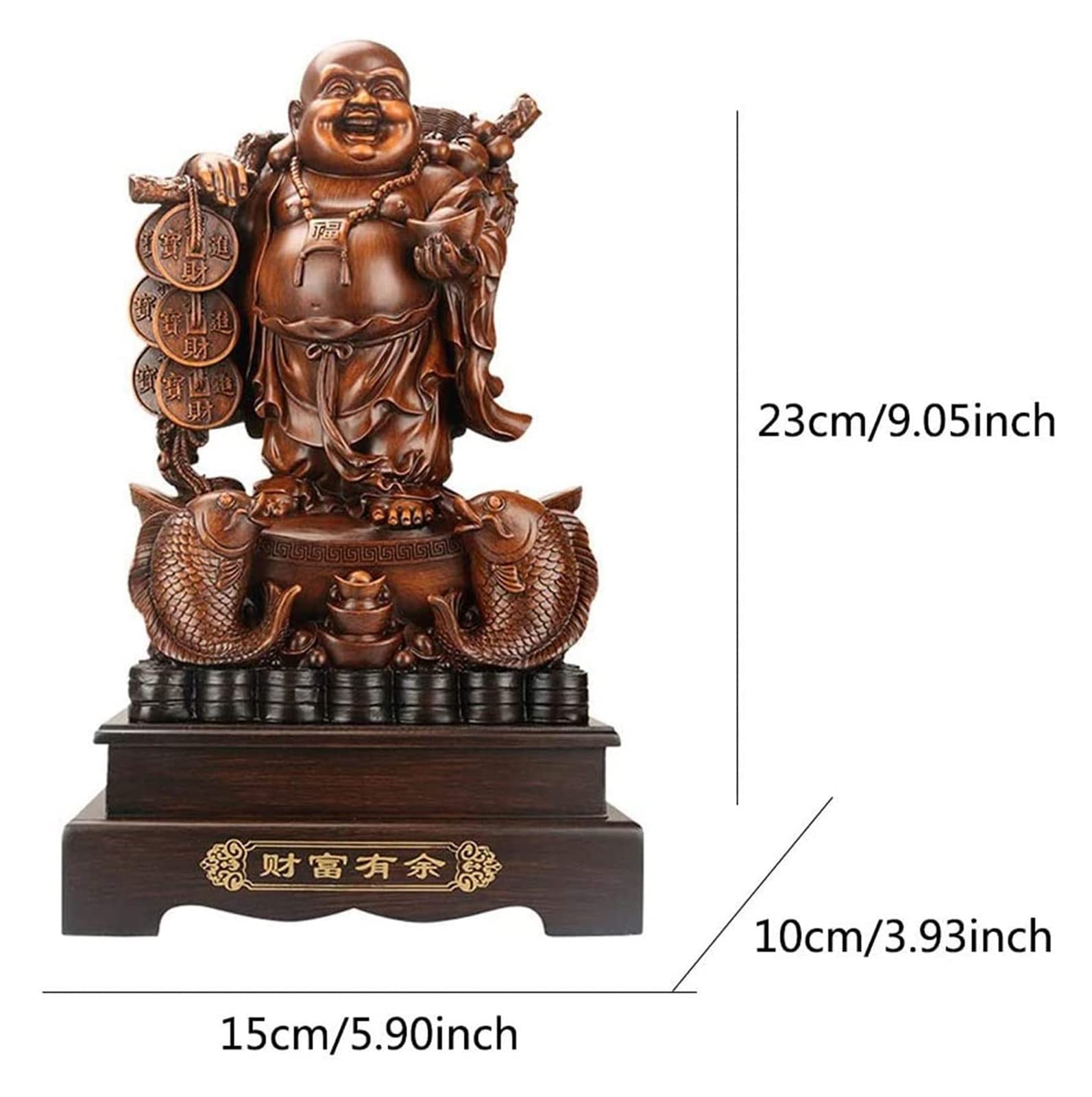Do nauki grafika figurka dekoracyjne ozdoby rzeźby statuetka ozdoby figurka dekoracja domu Feng Shui ozdoby buddy do domu, śmiejący się figurki Buddy dekoracja domu biura błogosławieństwo