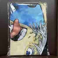 呪術廻戦 五条悟 ビッグタオル（4巻表紙ver）【受注生産】 Amazon.co.jp: