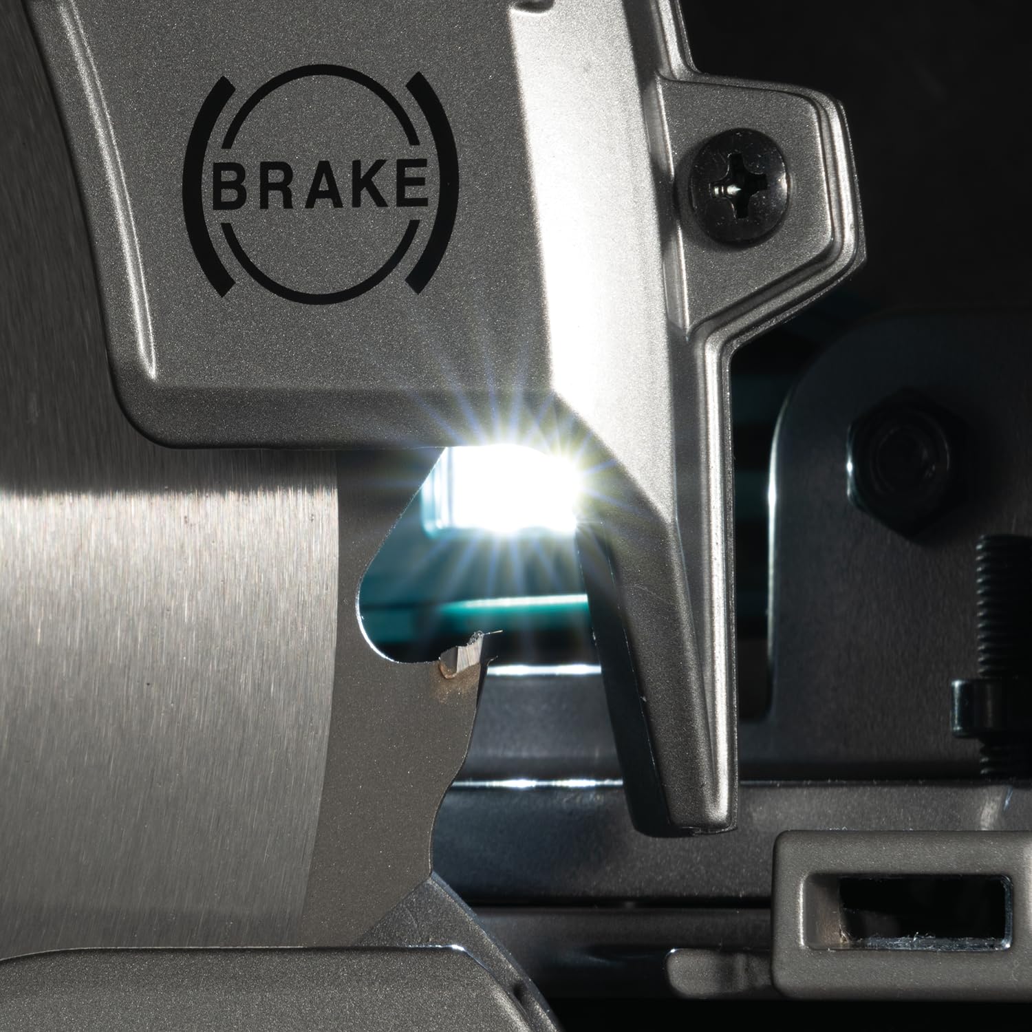 Makita HS009GZ Akku-Handkreissäge 40V max. (ohne Akkus, ohne Ladegerät), Petrol