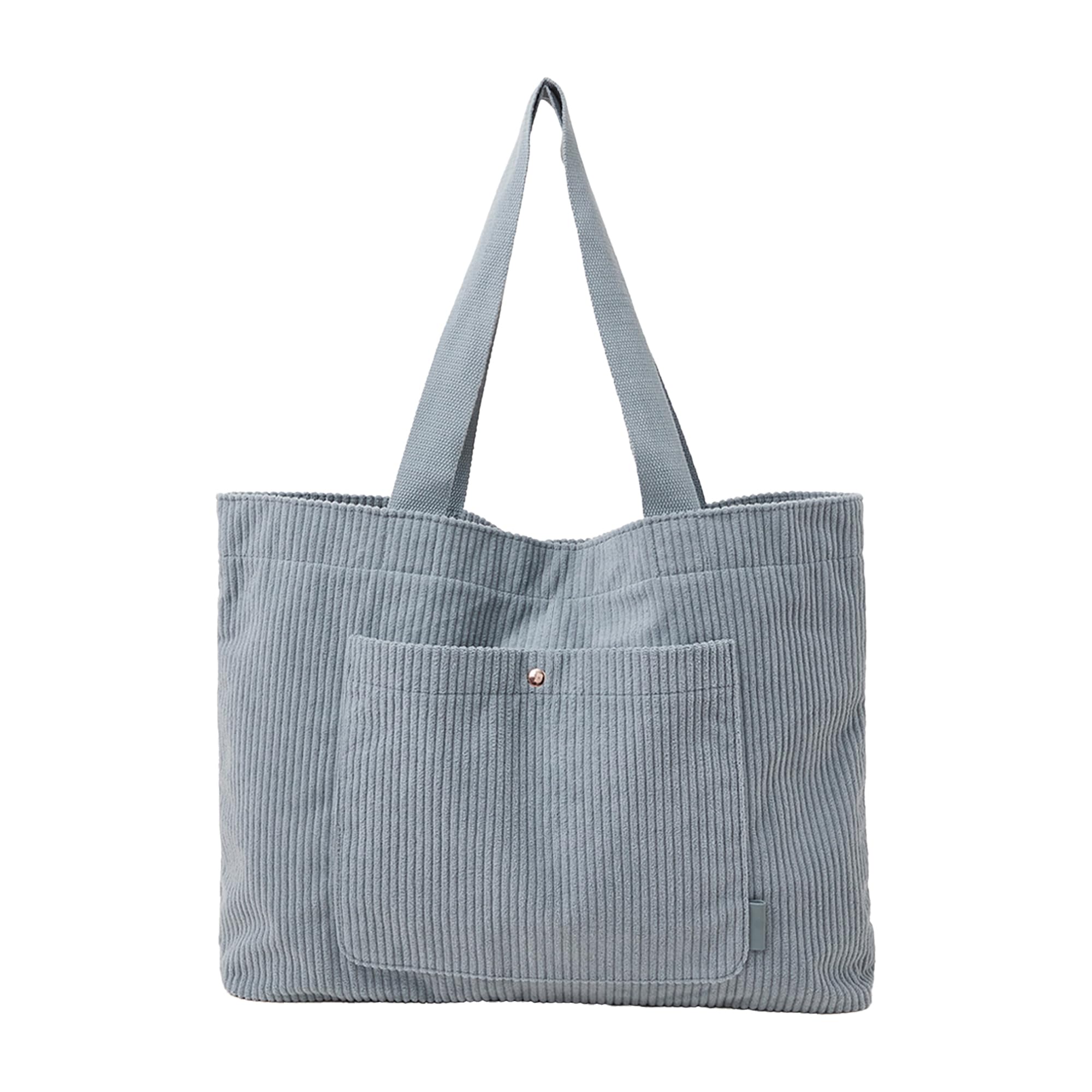 accessorize London Women's Blue Corduroy Shopper Bag I Womens Bag| hand bags for women stylish-picture-8