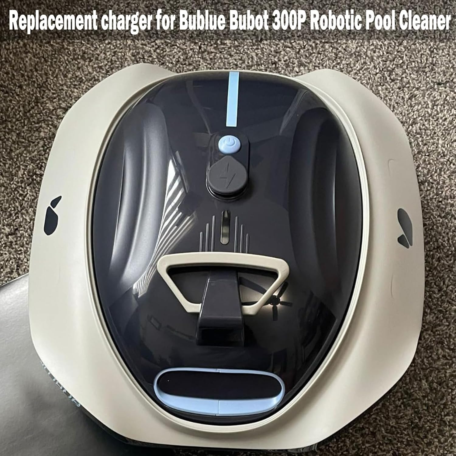 12.6V Charger for Bublue Bubot Robotic Pool Cleaner Compatible with Bubot 300P AI0P Robotic Pool Cleaner Cordless Pool Vacuum Power Adapter-NOT for A12P