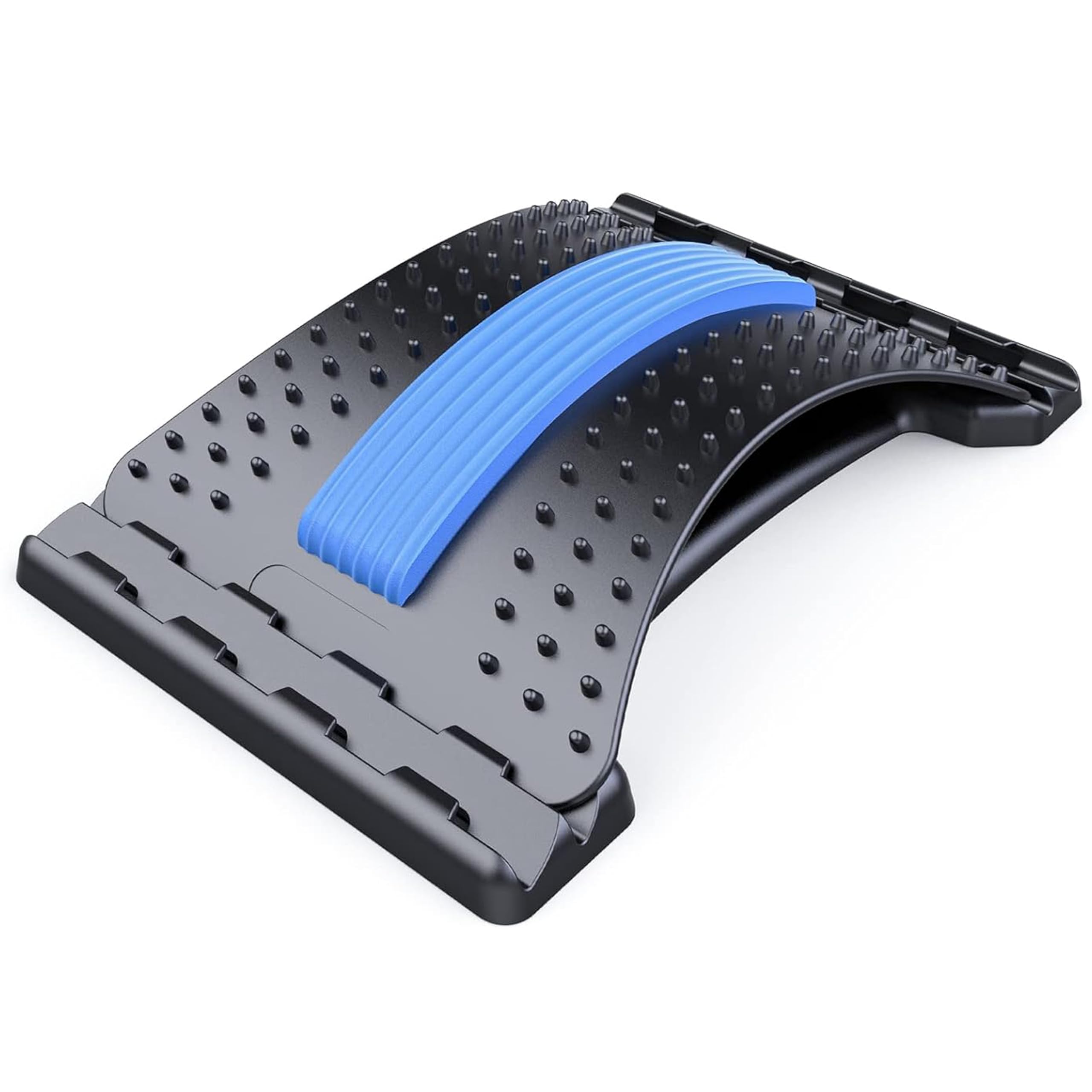 Back Stretcher Multi-Level Lumbar Region Back Support for Lower & Upper Muscle Pain Relief Spinal Curve Back Relaxation Device for Bed Chair & Car.