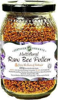 Antonios Rohe Getrocknete Bio Bienenpollen Aus Kontrolliert Biologischem Anbau 225g | Berg- und Waldquelle | Nährstoffreic...